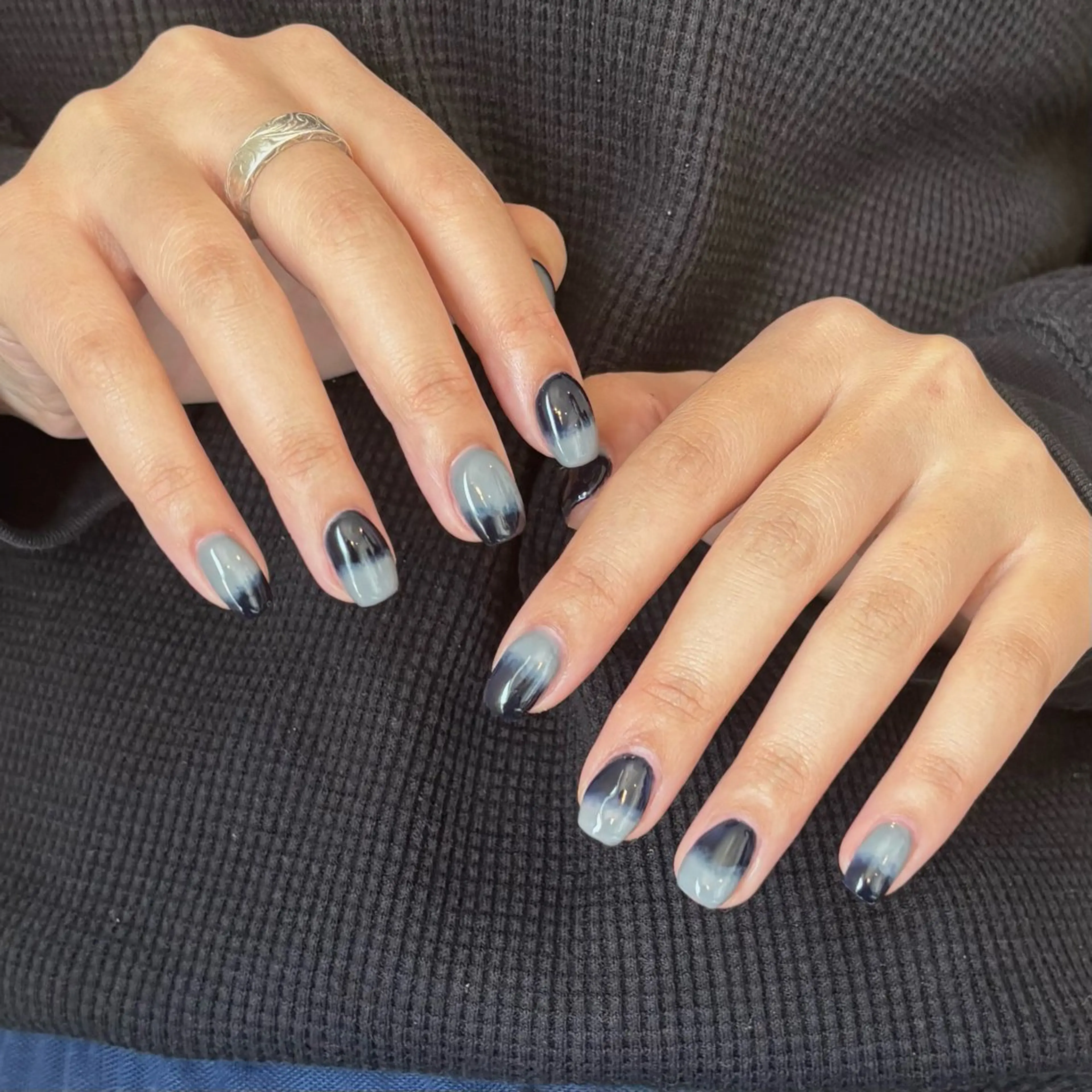 ネイル グラデーション ハンドネイル 渡邉 莉莉惟のネイルデザイン