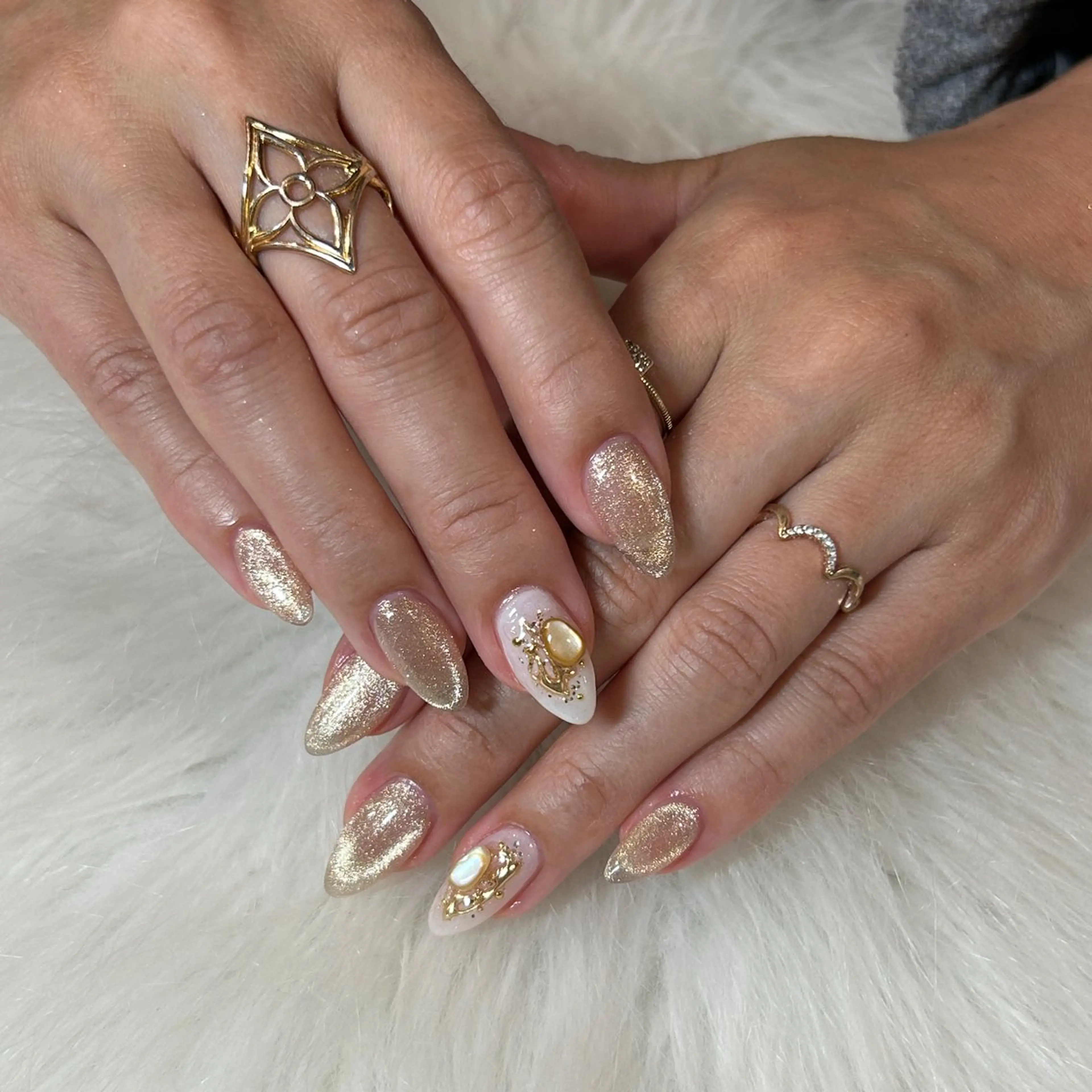 🩷自爪ジェル🩷✨デザインコース✨持ち込みデザイン🆗お任せOK！の写真