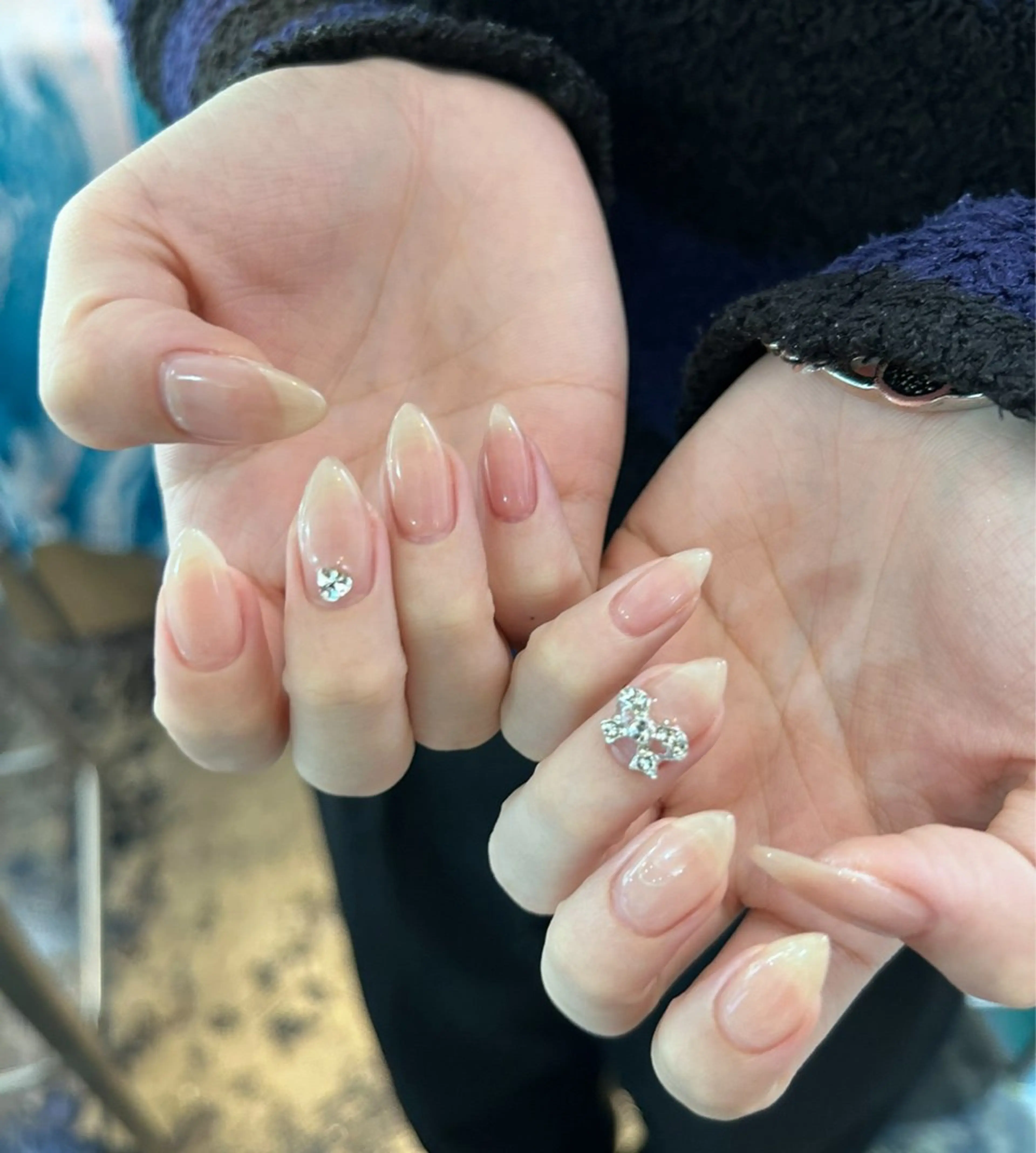 ネイル ハンドネイル ︎✧韓国/ワンホン myu︎✧のネイルデザイン