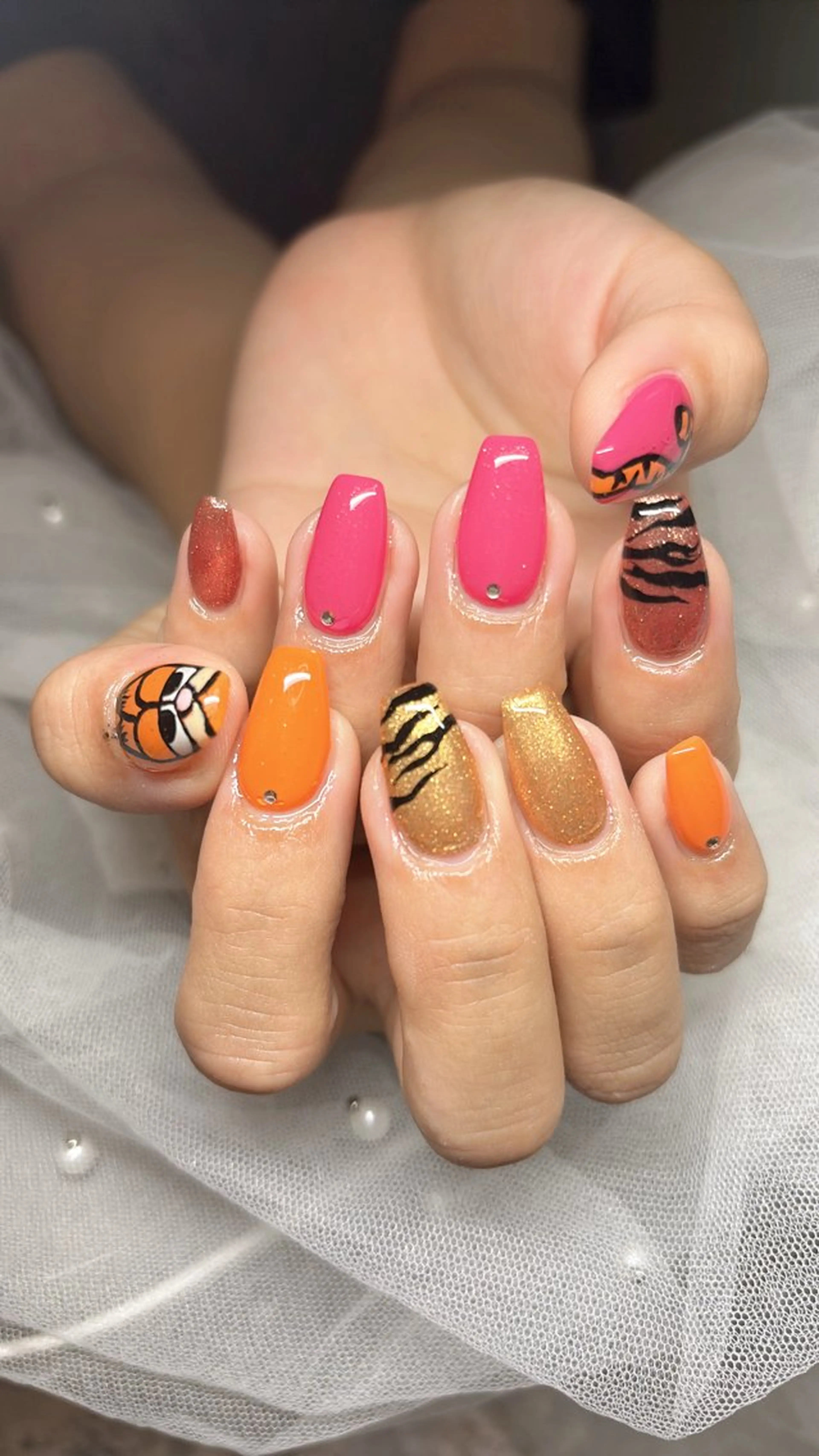 ネイル アートネイル 持ち込み ハンドネイル happiness nailのネイルデザイン