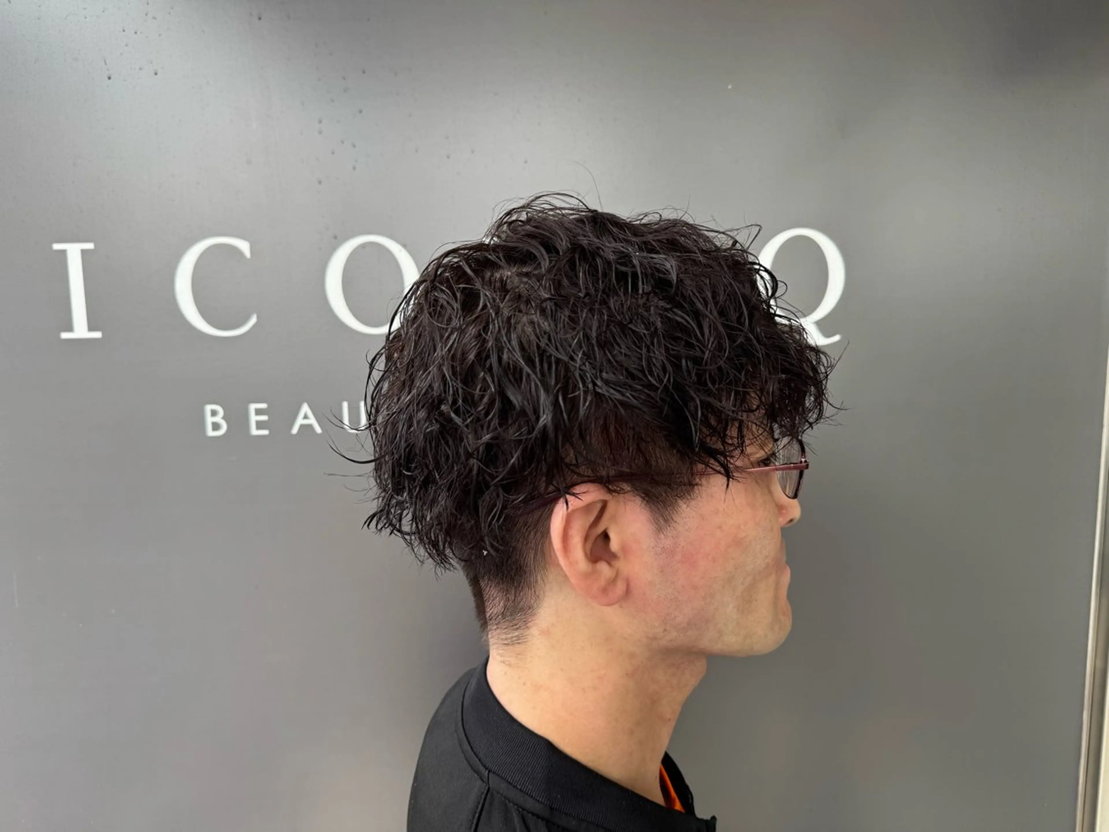 パーマ メンズ 🎈カラーエステ 🎈通事  啓人のヘアスタイル