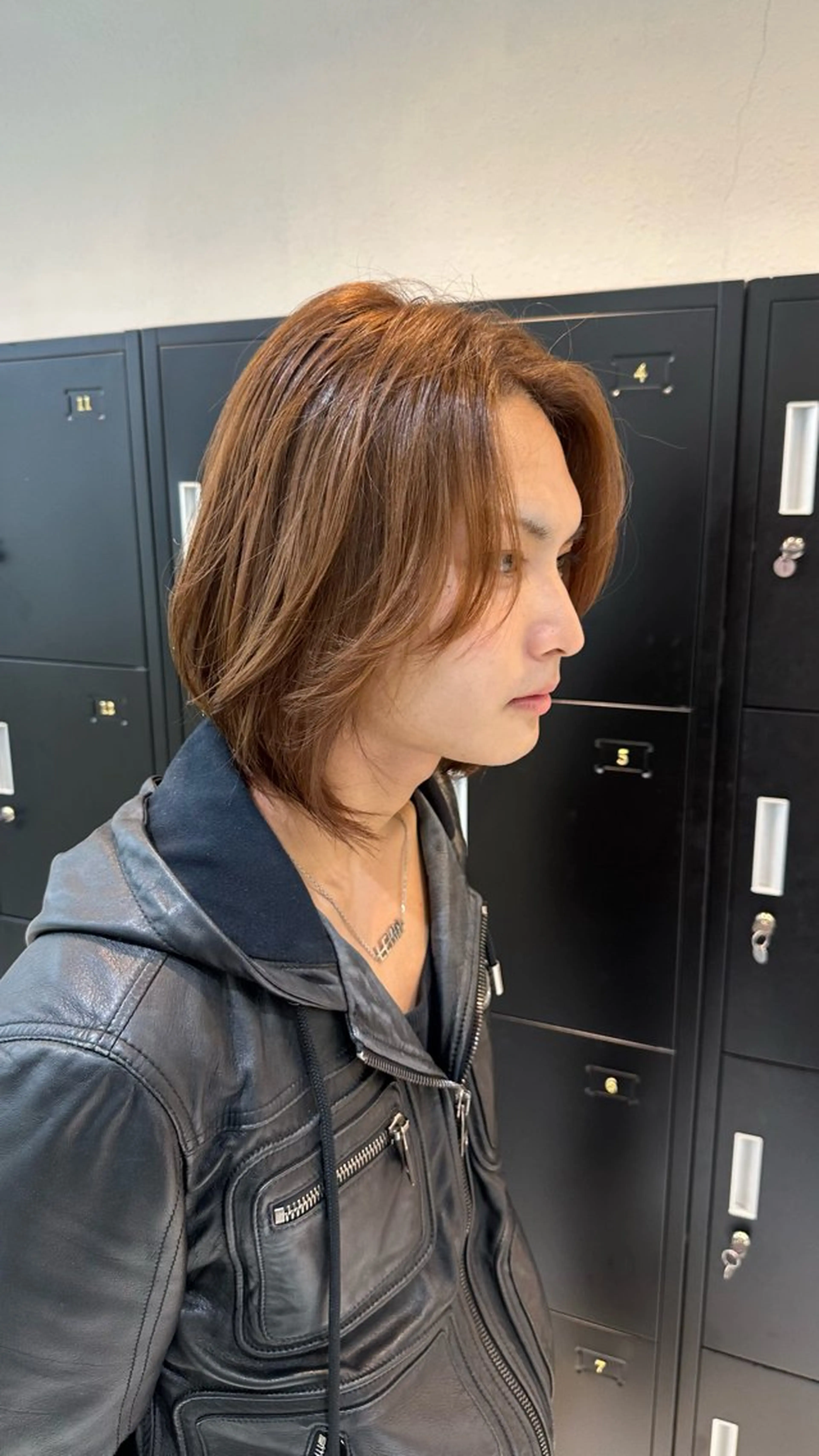 ミディアム カラー メンズ ヘアカラー トリートメント 🪐ブリーチ/y2k ヘア🪐HARUKAのヘアスタイル