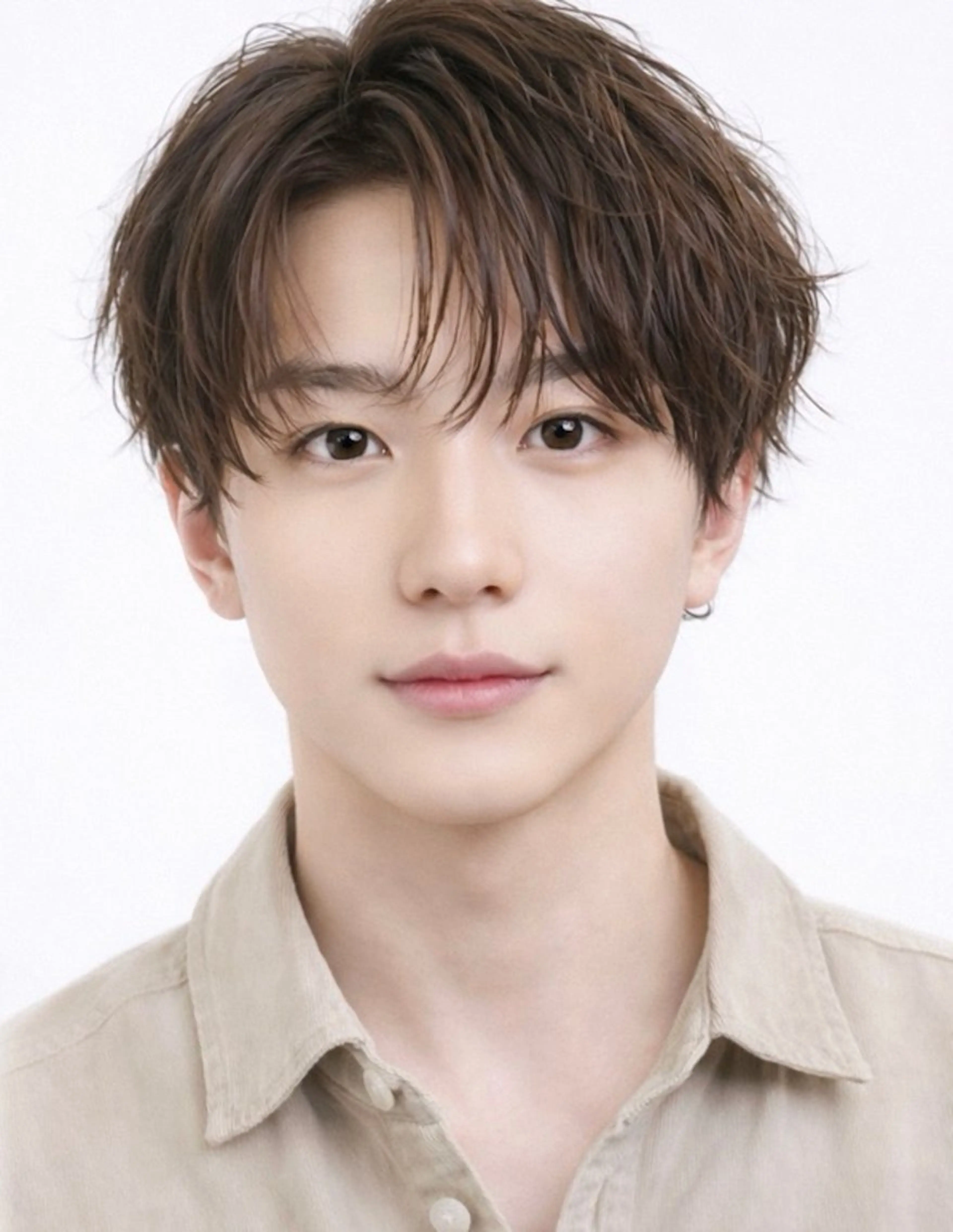 （メンズメニュー）カット+カラーの写真