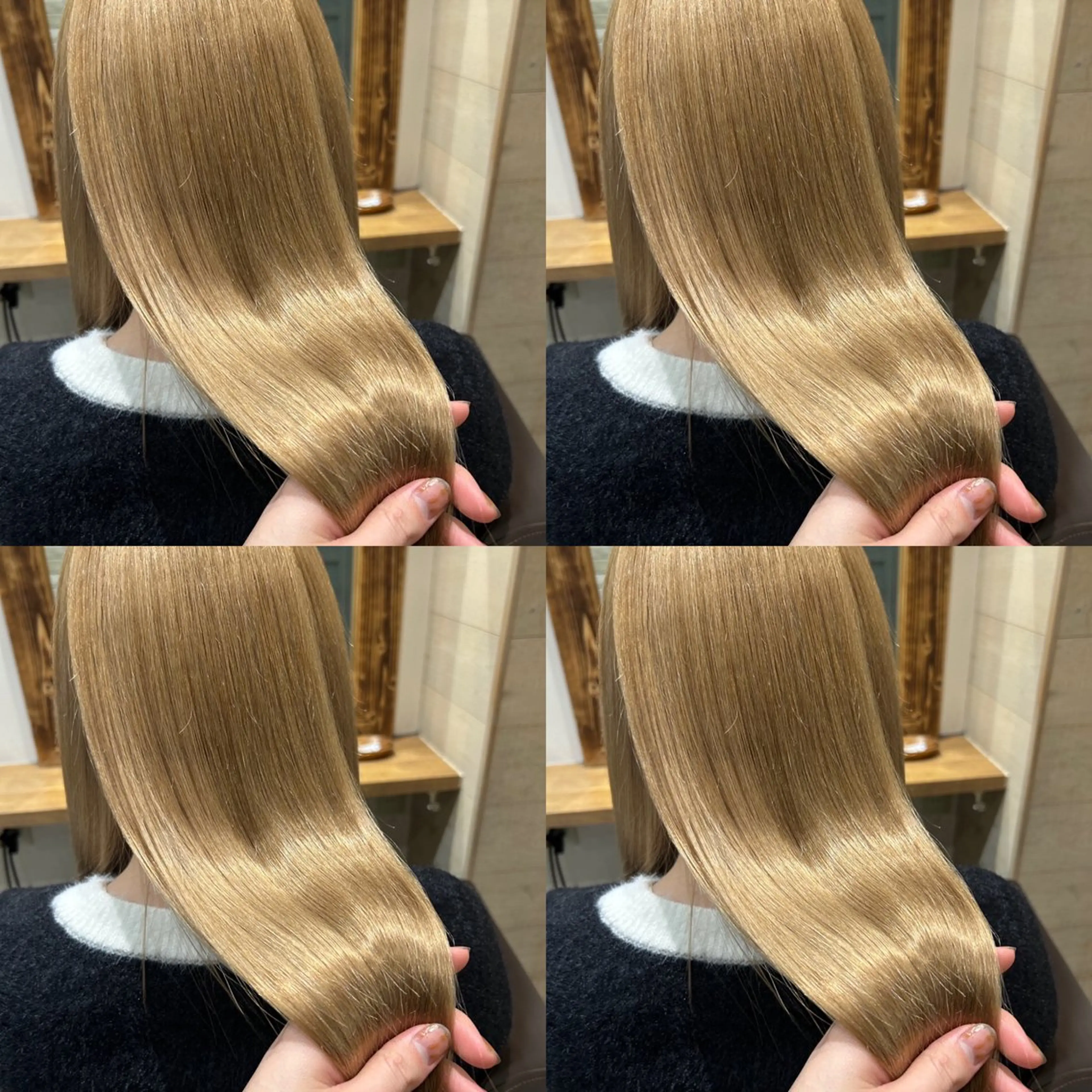 ロング レイヤーカット/ 縮毛矯正🇰🇷早坂のヘアスタイル