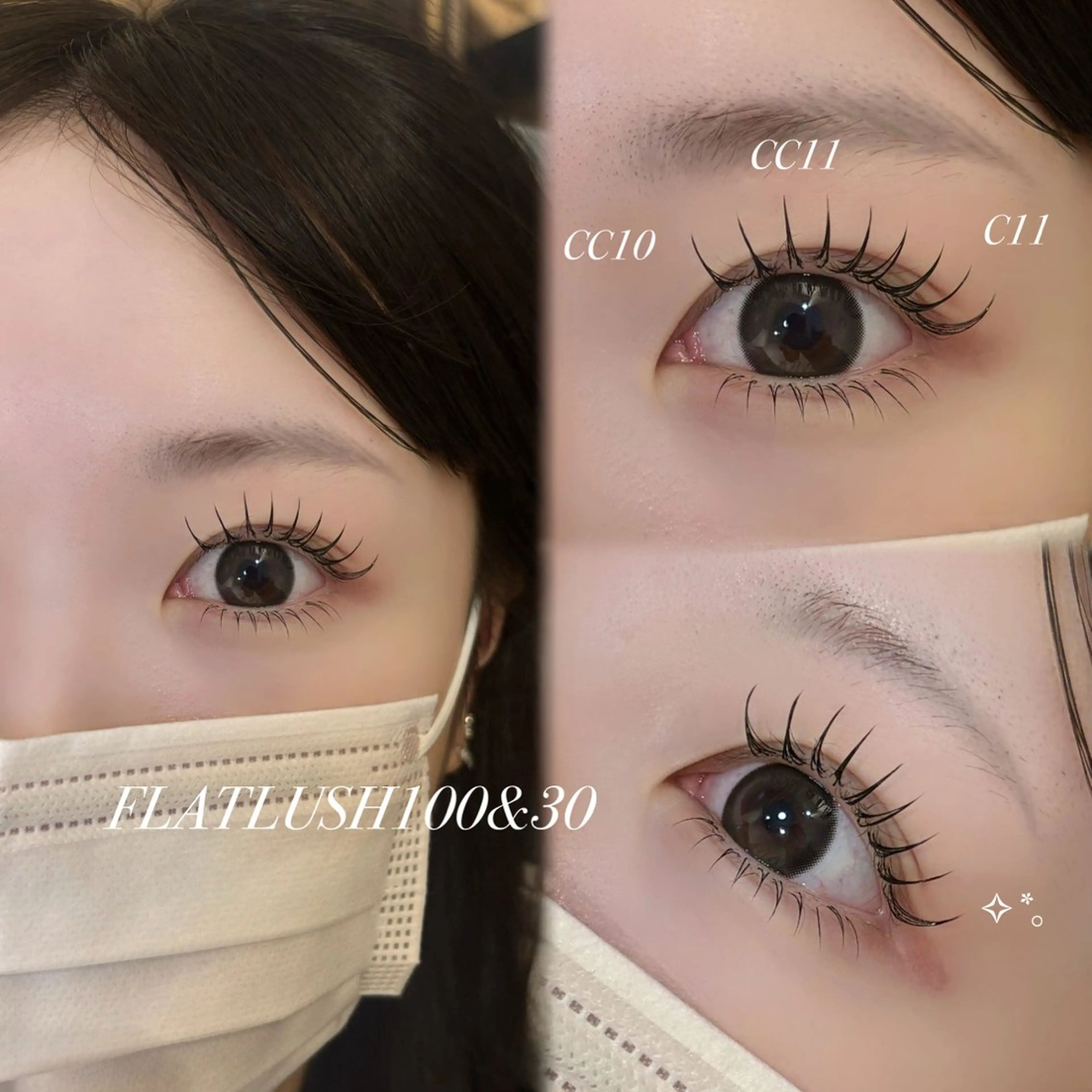 マツエク・マツパ CreBiA🎀 ayaのマツエク・マツパデザイン