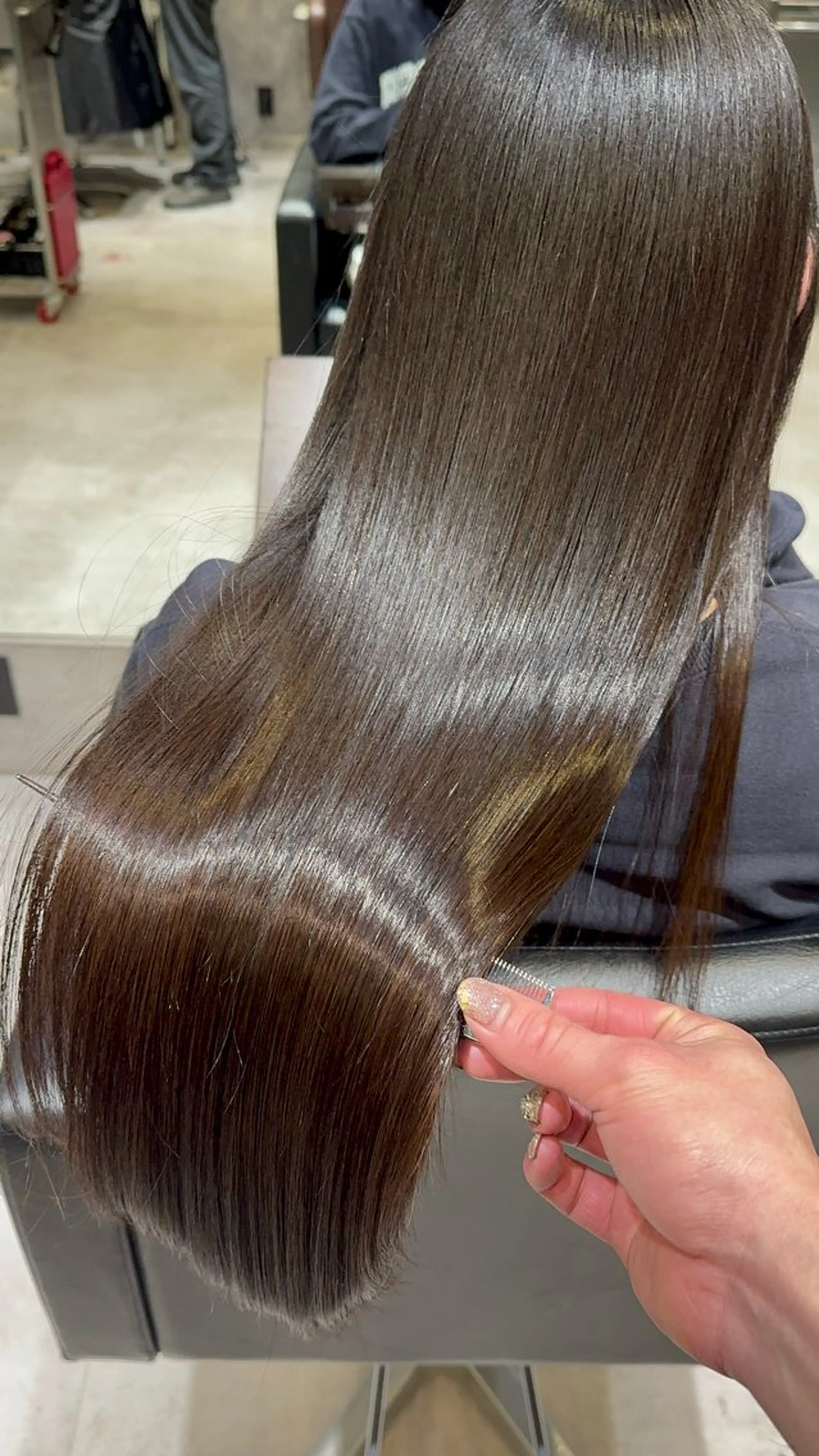 ロング 京都の美髪職人/ 湯浅瑛太のヘアスタイル