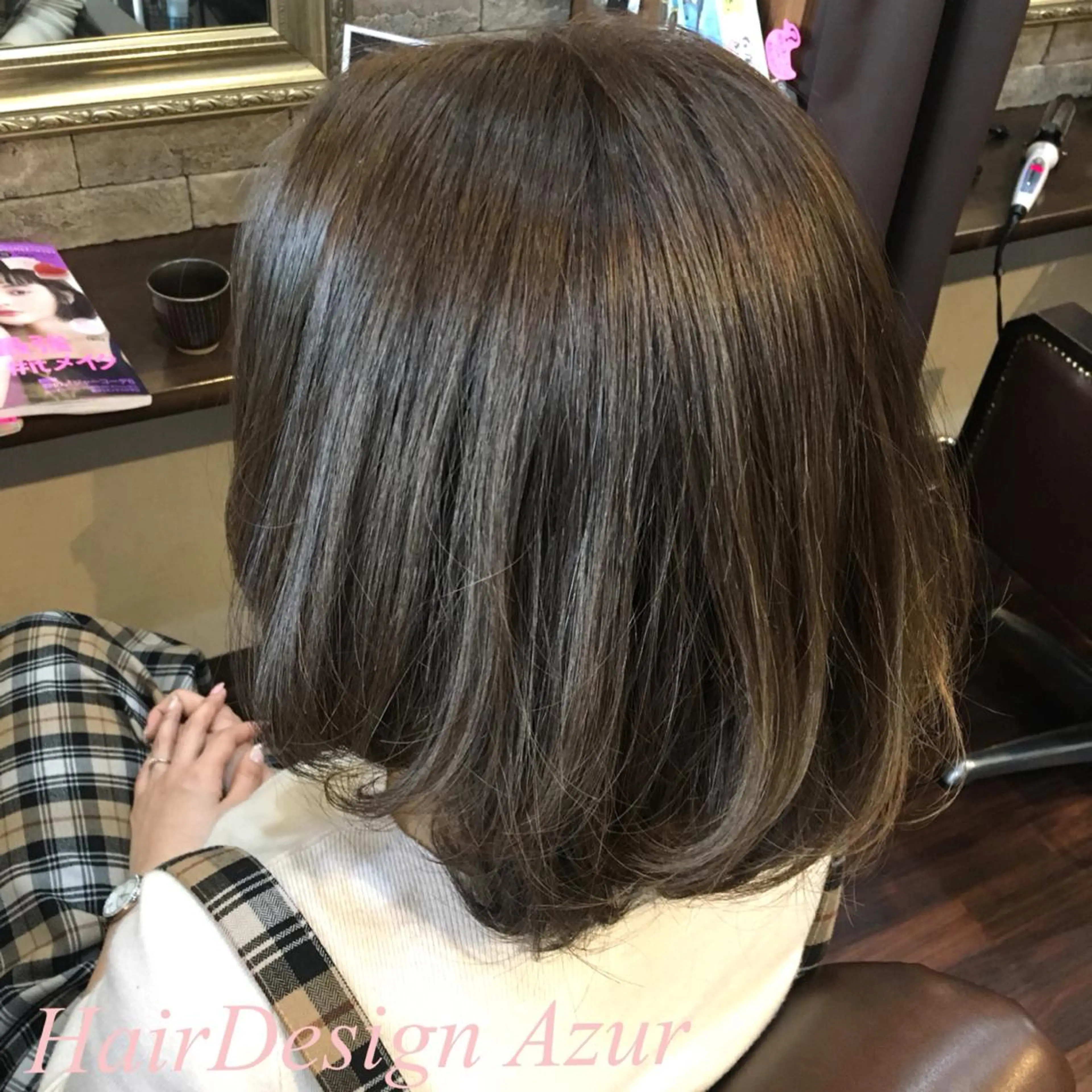 ショート カラー HairDesign Azurのヘアスタイル