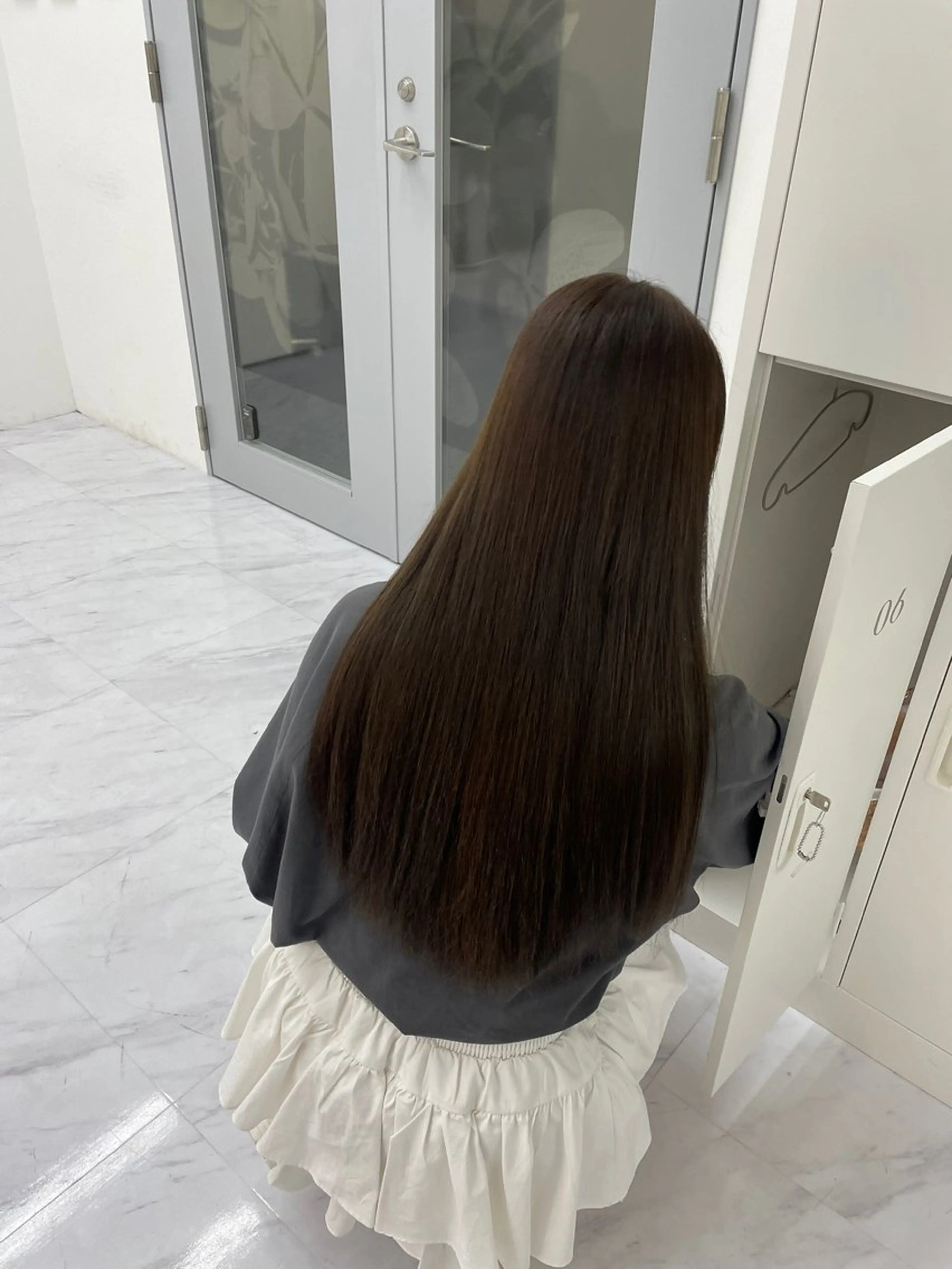 ロング カラー 艶髪ヘア🤍/ 透明感himiのヘアスタイル