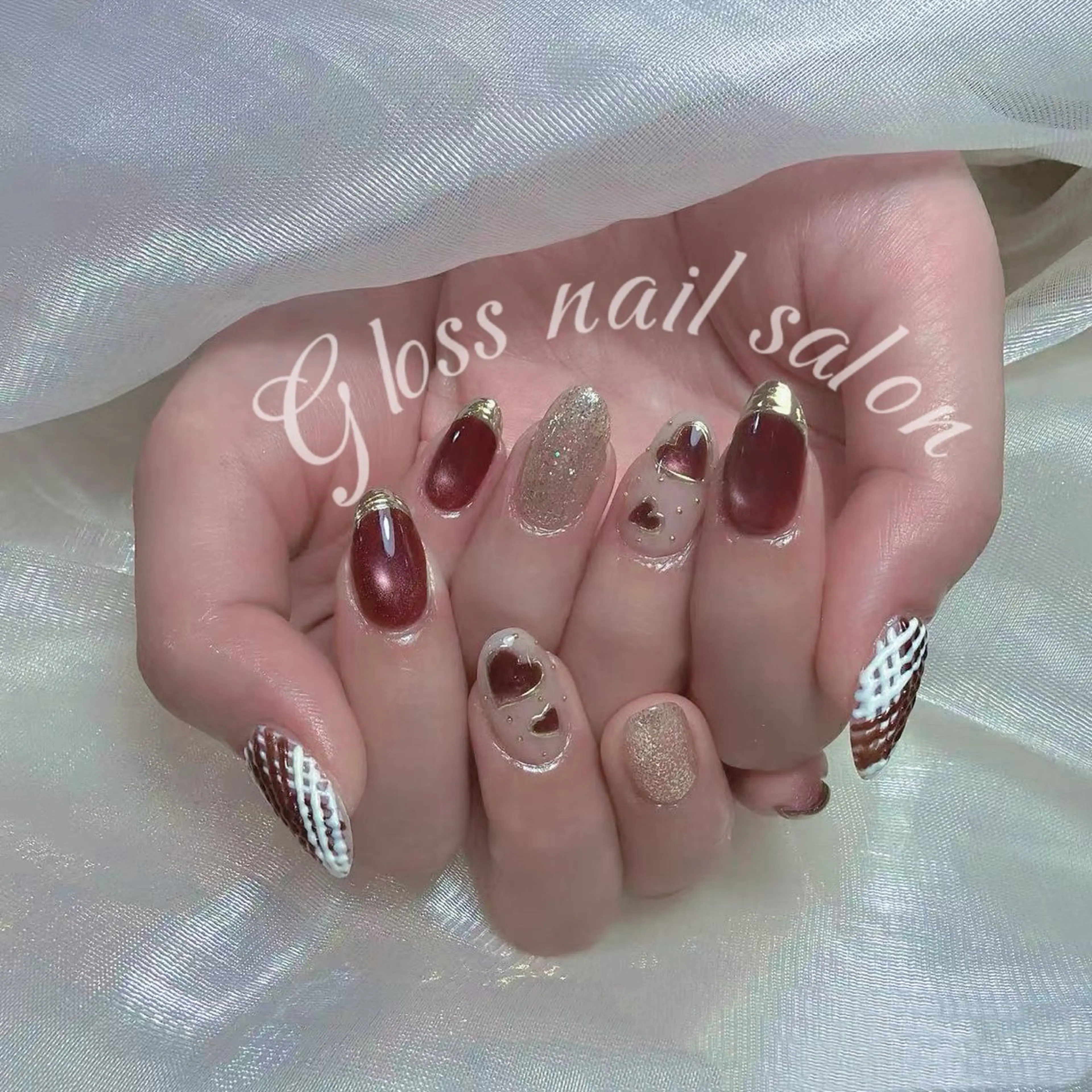 ネイル Yuna✨ Gloss nailのネイルデザイン