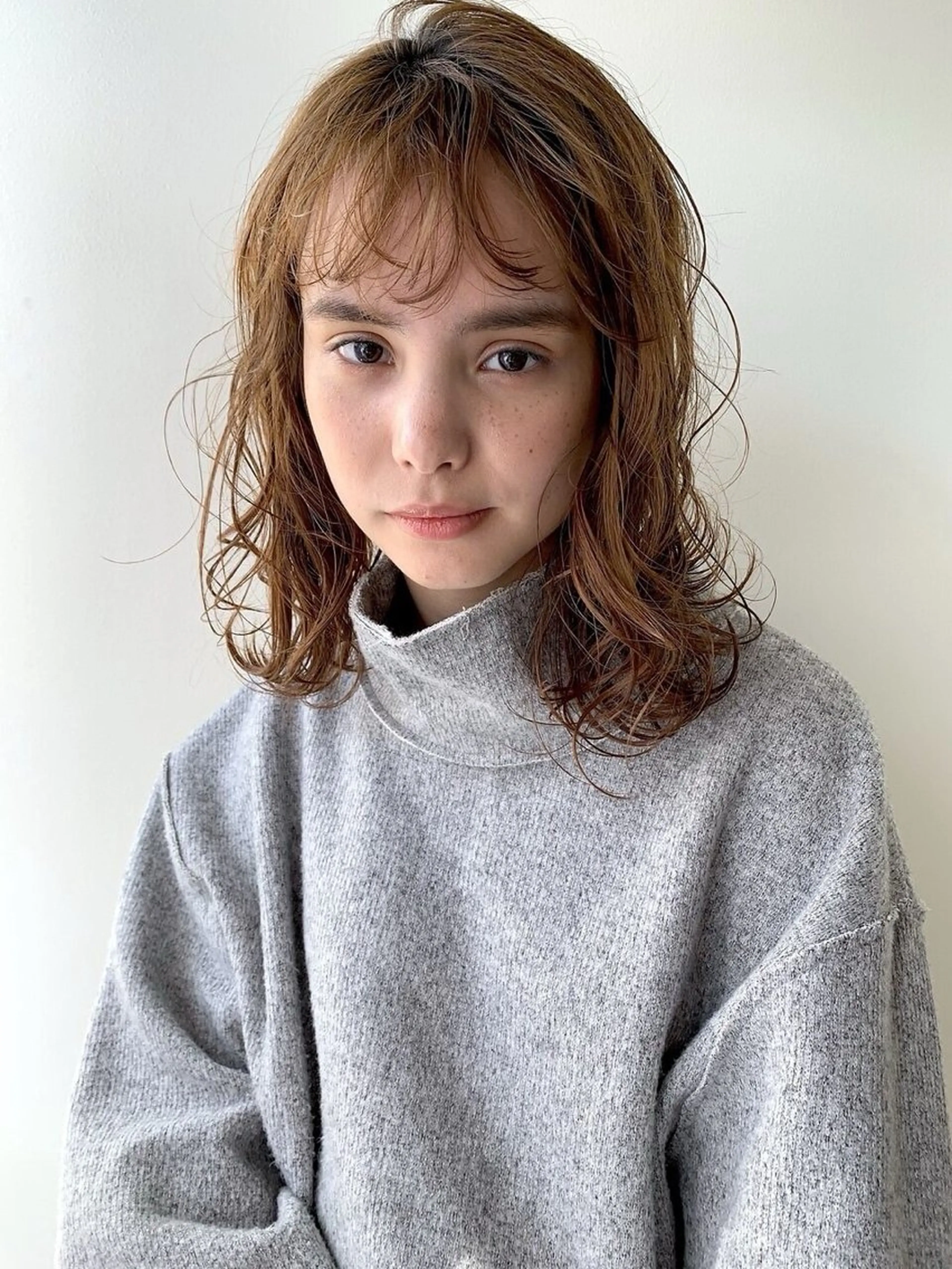 【ミニモ限定価格】カット＋パーマ＋カラー！の写真