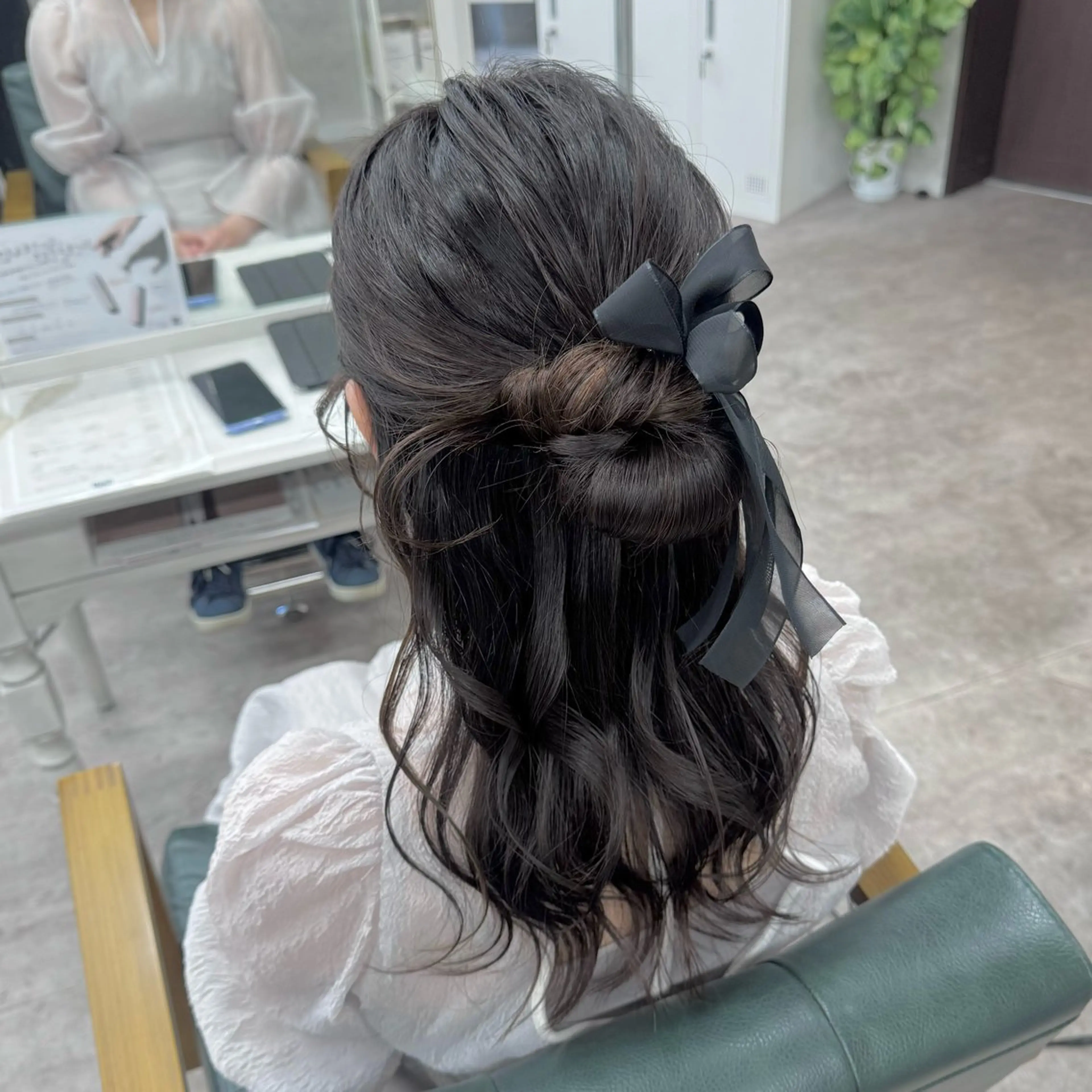 ロング ヘアアレンジ JUNSHIN🦋 ヘアセット／カラーのヘアスタイル