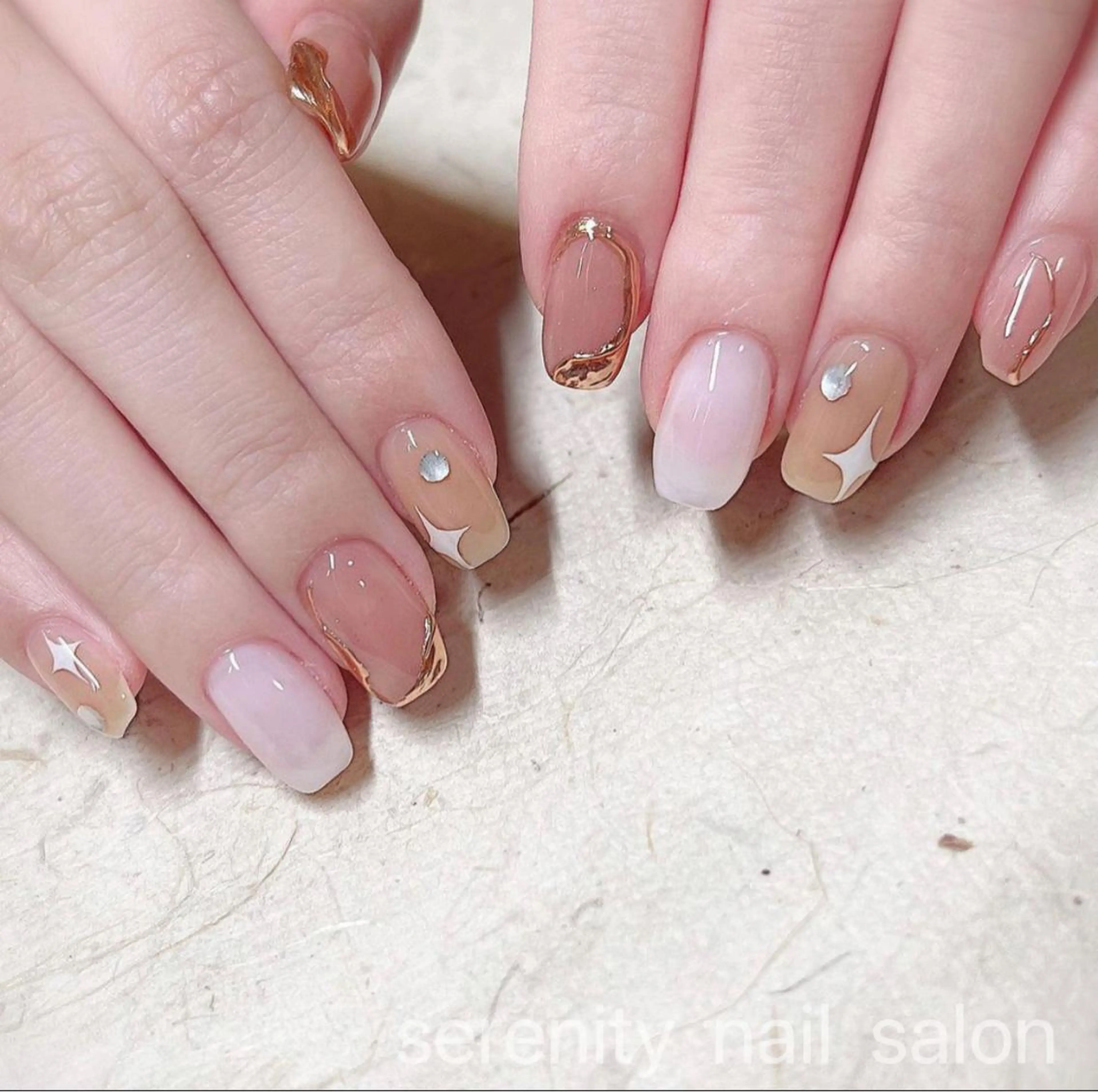 ネイル ハンドネイル ハンドケア ✨Serenity Nail salonのネイルデザイン