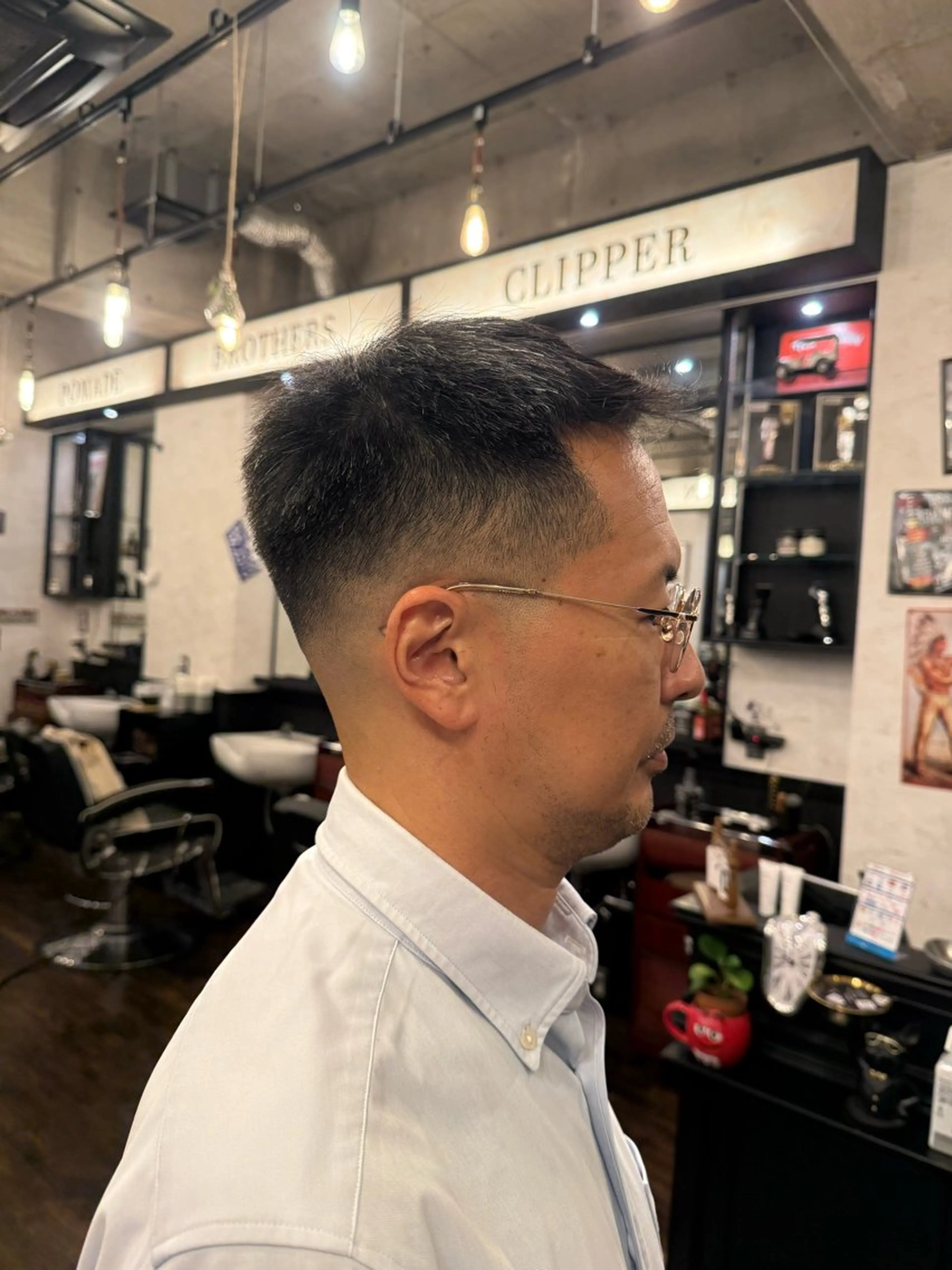 ショート brotokyo田代 恭成　神田のヘアスタイル