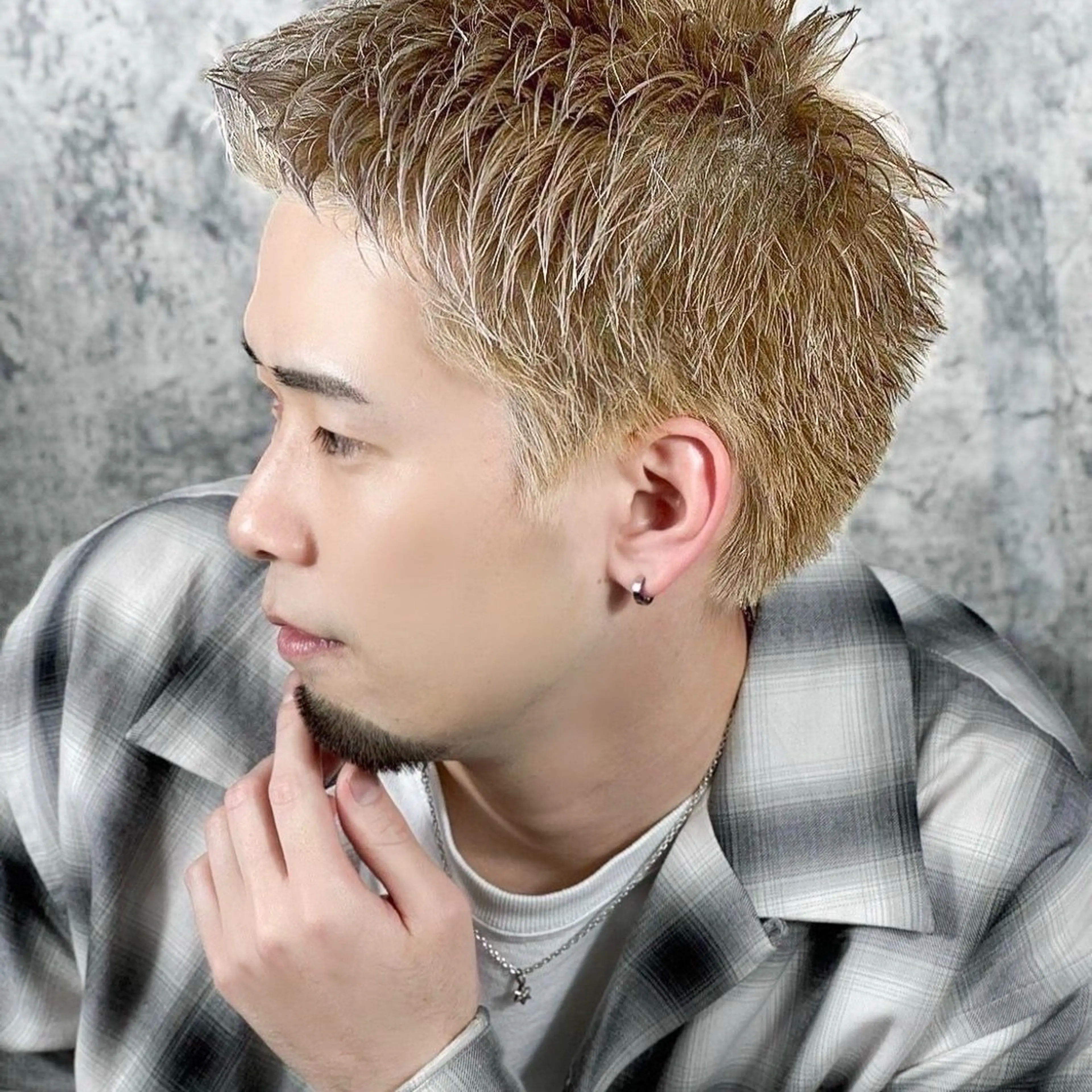 ショート メンズ 上條 遥也のヘアスタイル