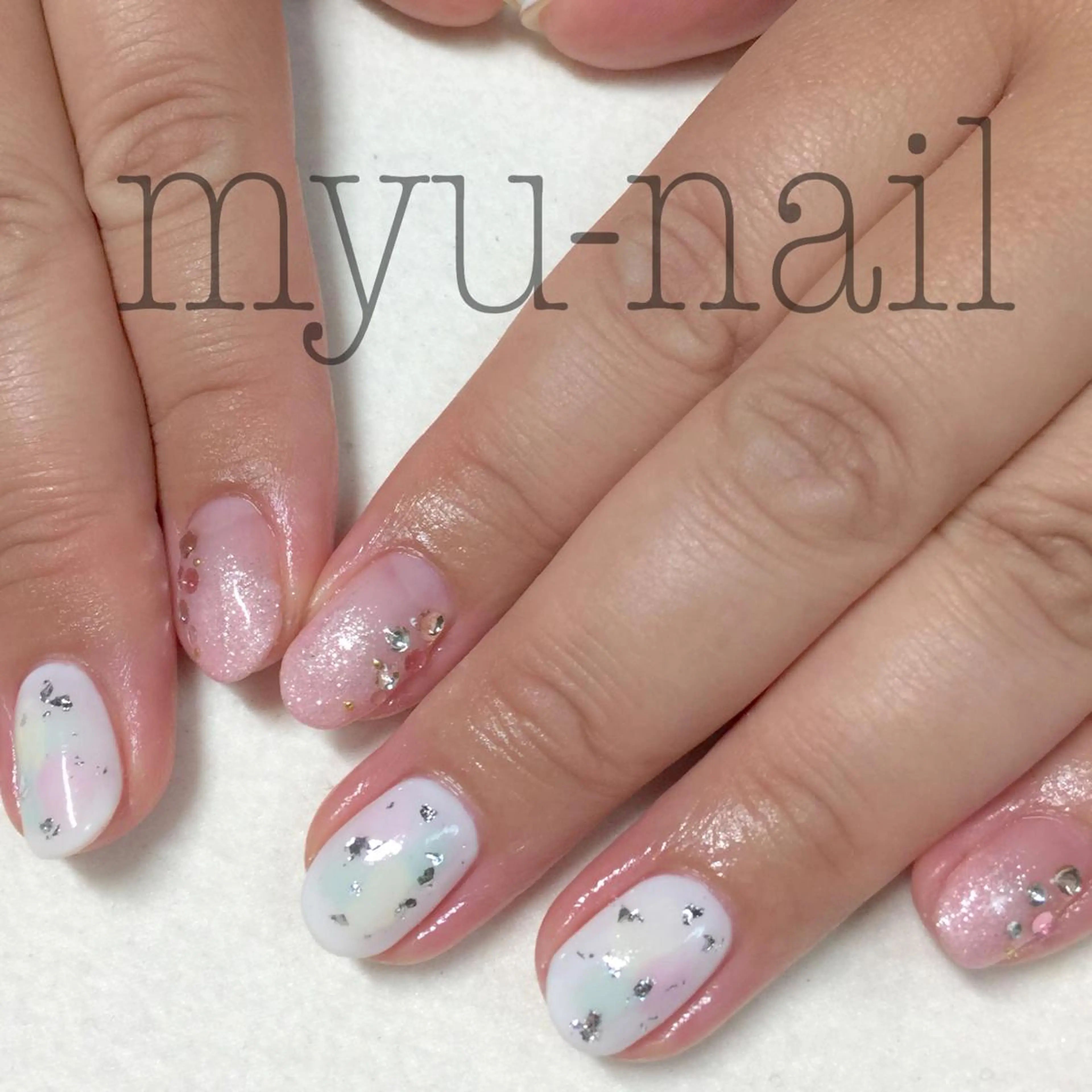 ネイル ハンドネイル ホームサロン myu-nailのネイルデザイン