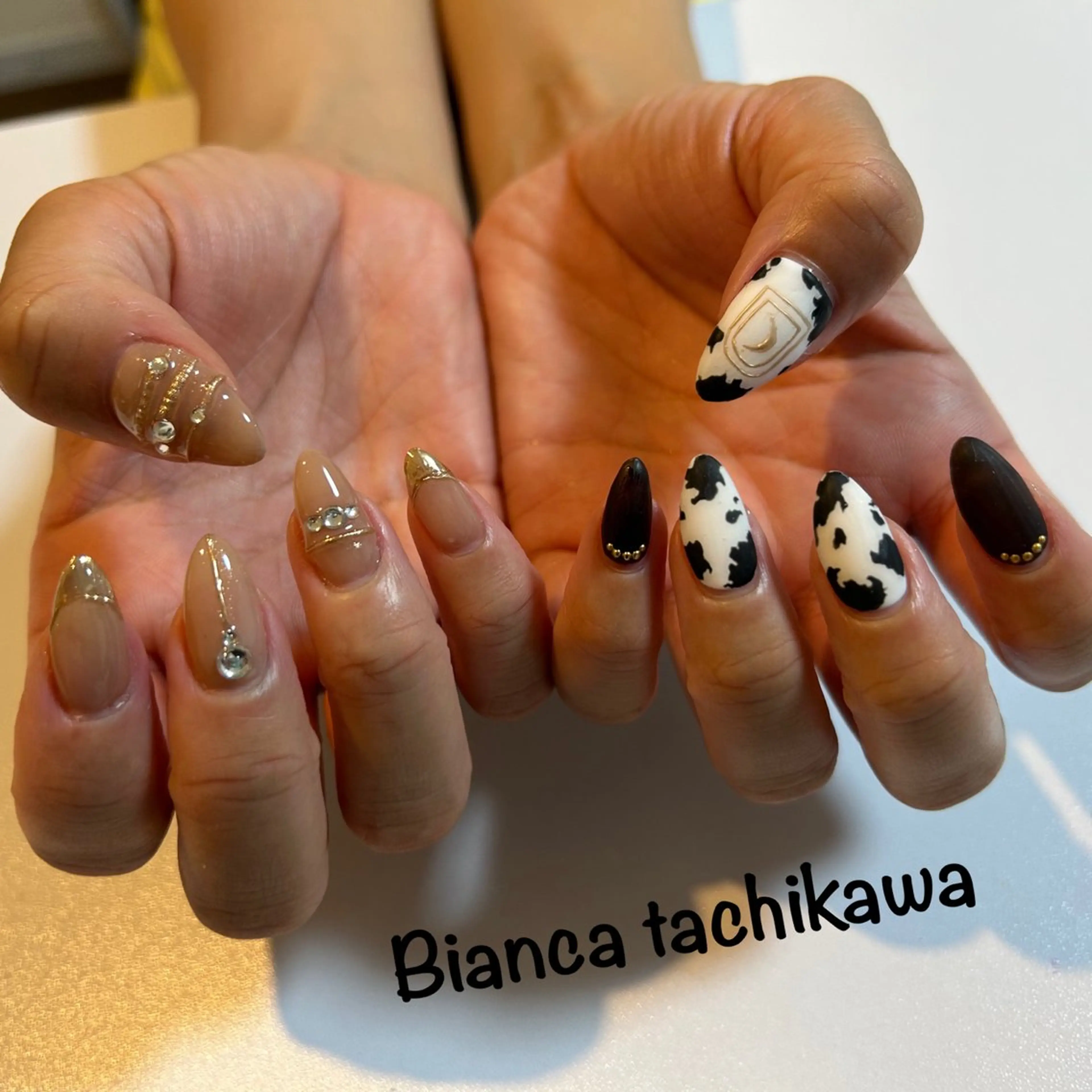 ネイル Bianca 立川店 小川のネイルデザイン