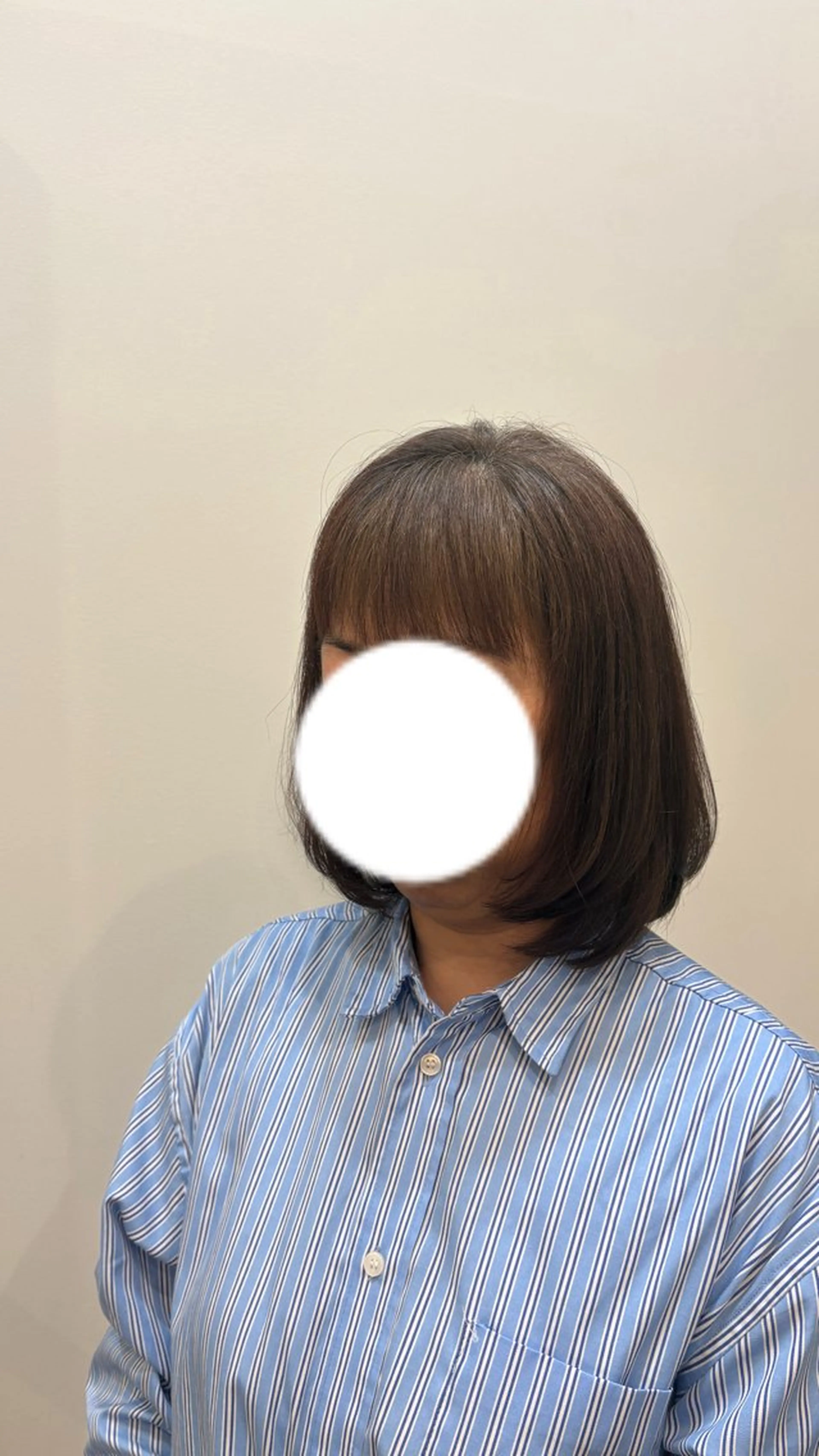 ミディアム レイヤーカット 小顔カット MAHAE 中司のヘアスタイル