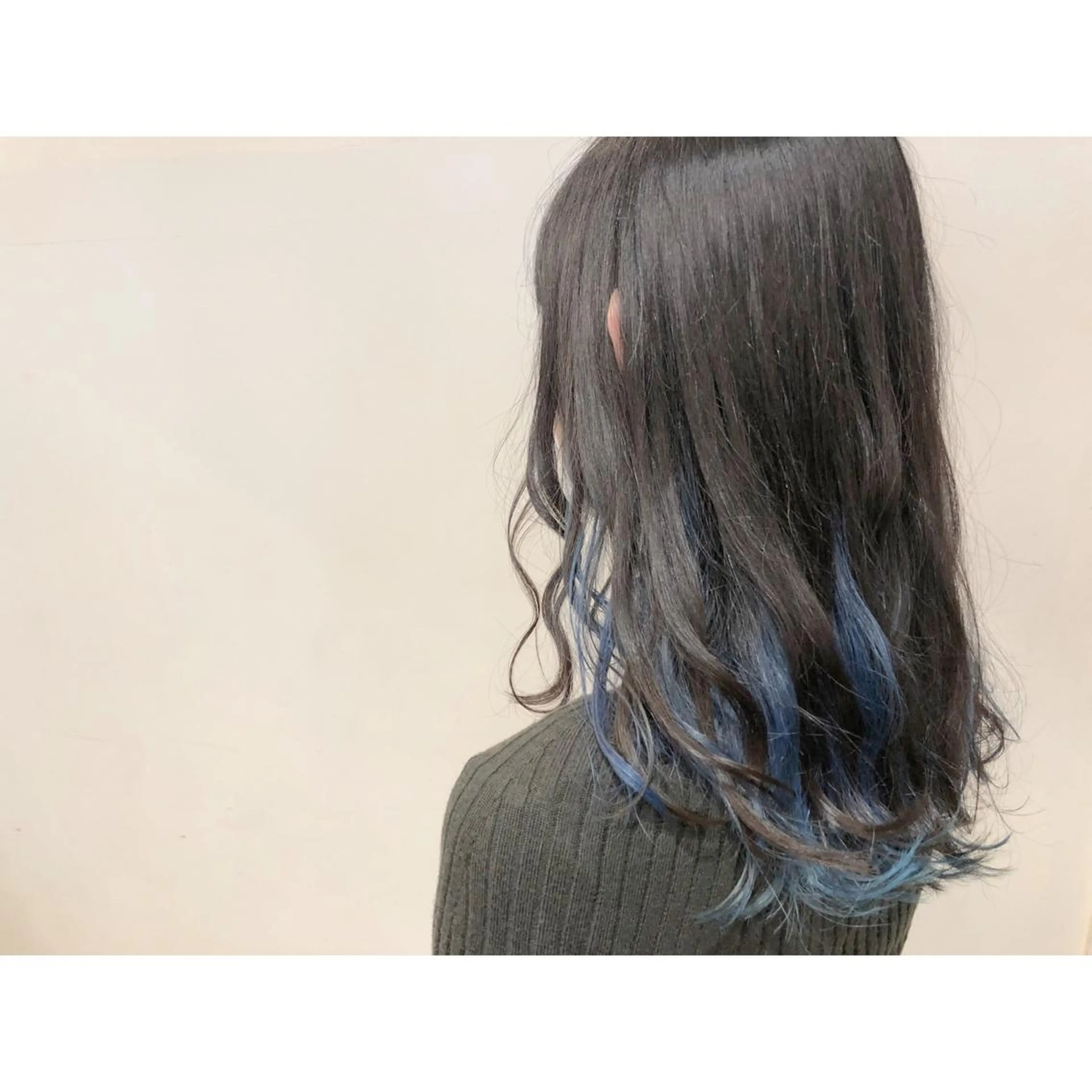 ロング カラー 心斎橋 美髪職人　近江のヘアスタイル