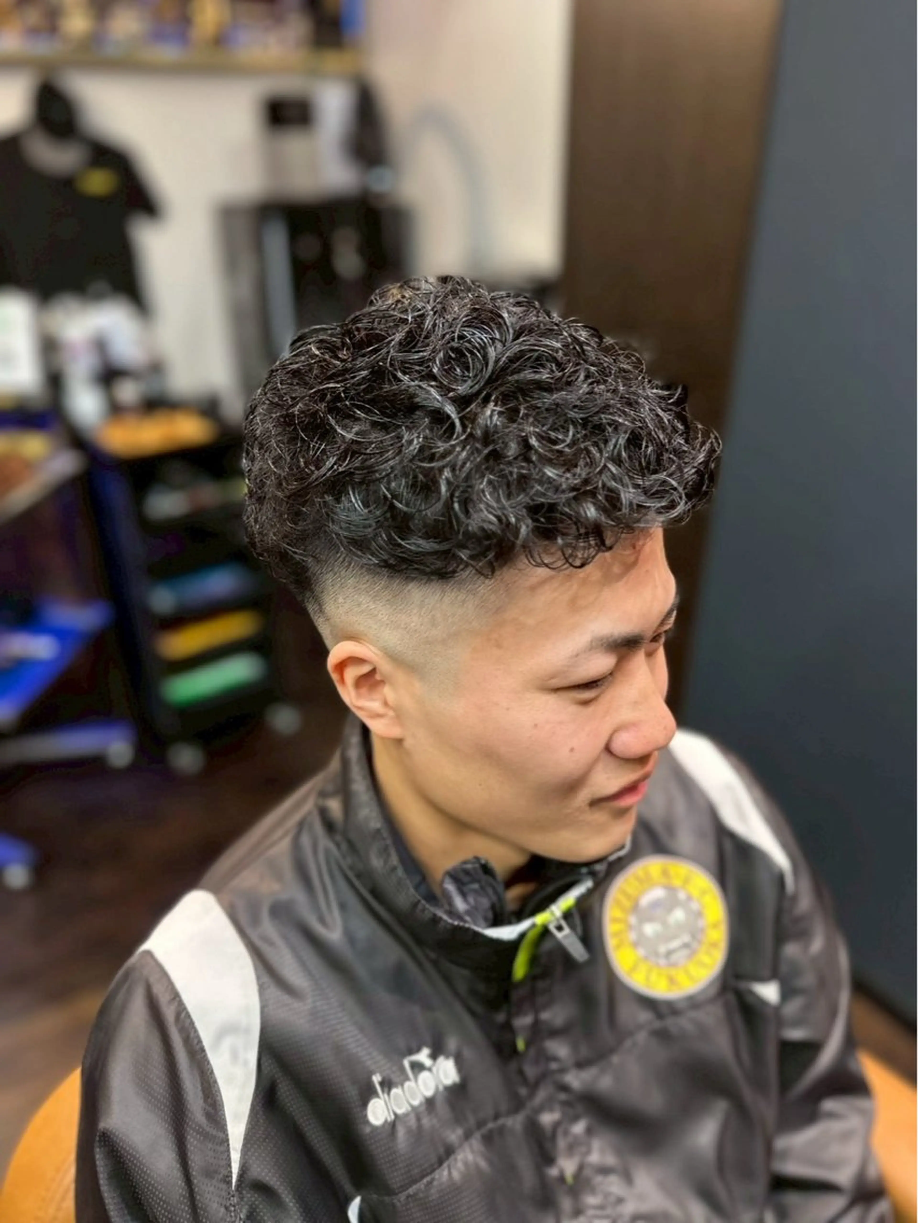 パーマ 【メンズパーマ】 山下勝勲のヘアスタイル