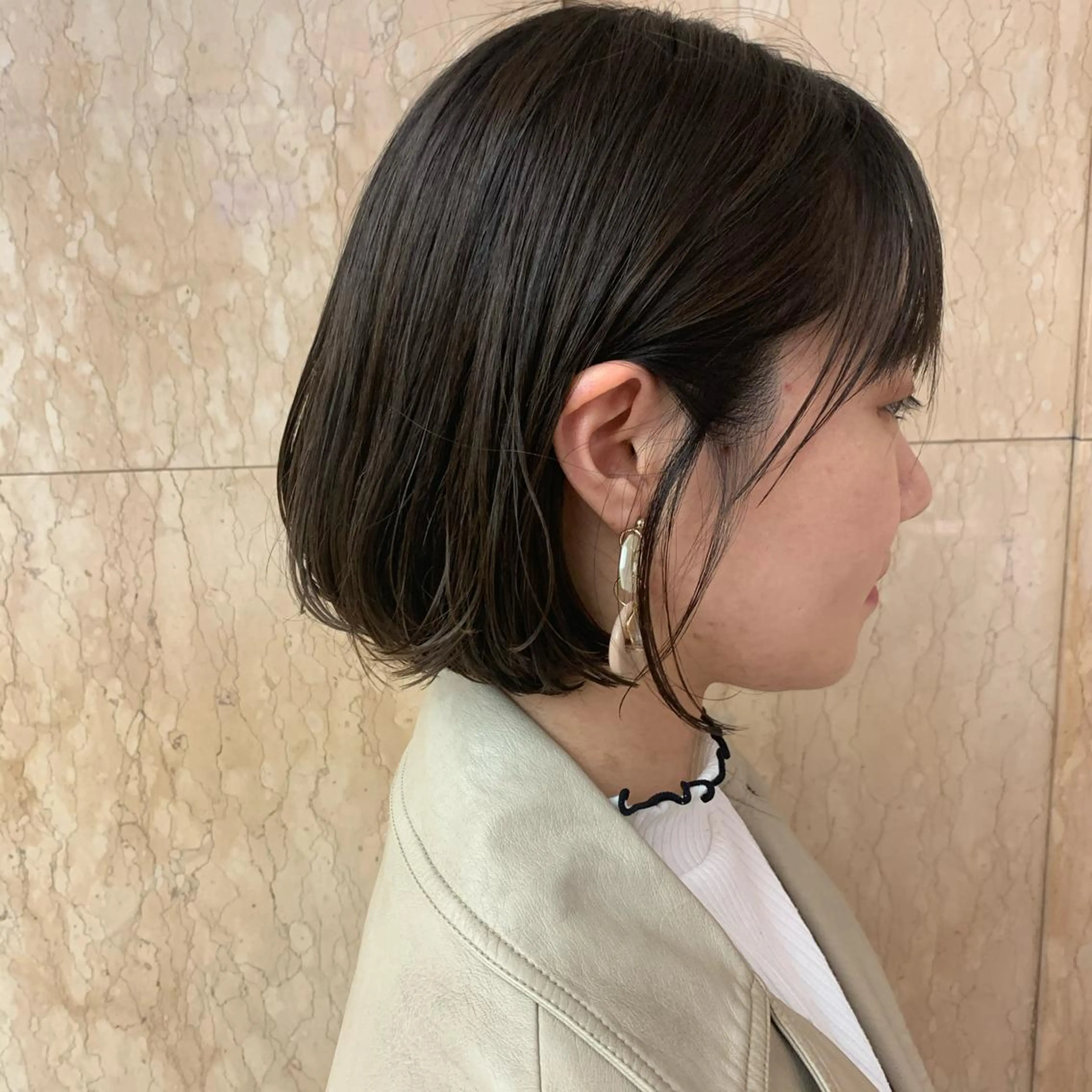 ショート カラー ボブ SHU NTAのヘアスタイル