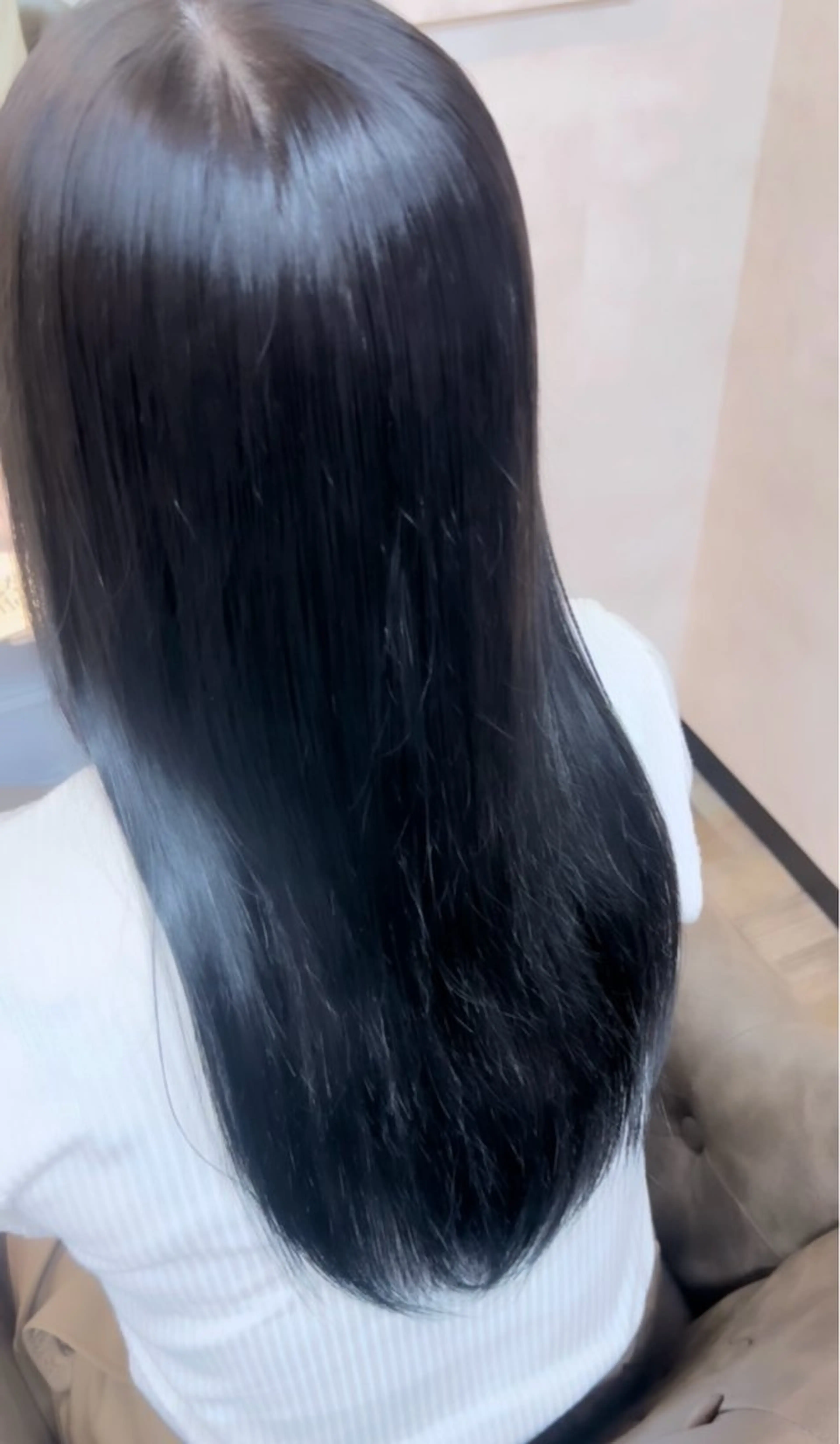 ロング カラー ヘアカラー 🌼髪質整形🧸 艶カラー🌼珠理のヘアスタイル