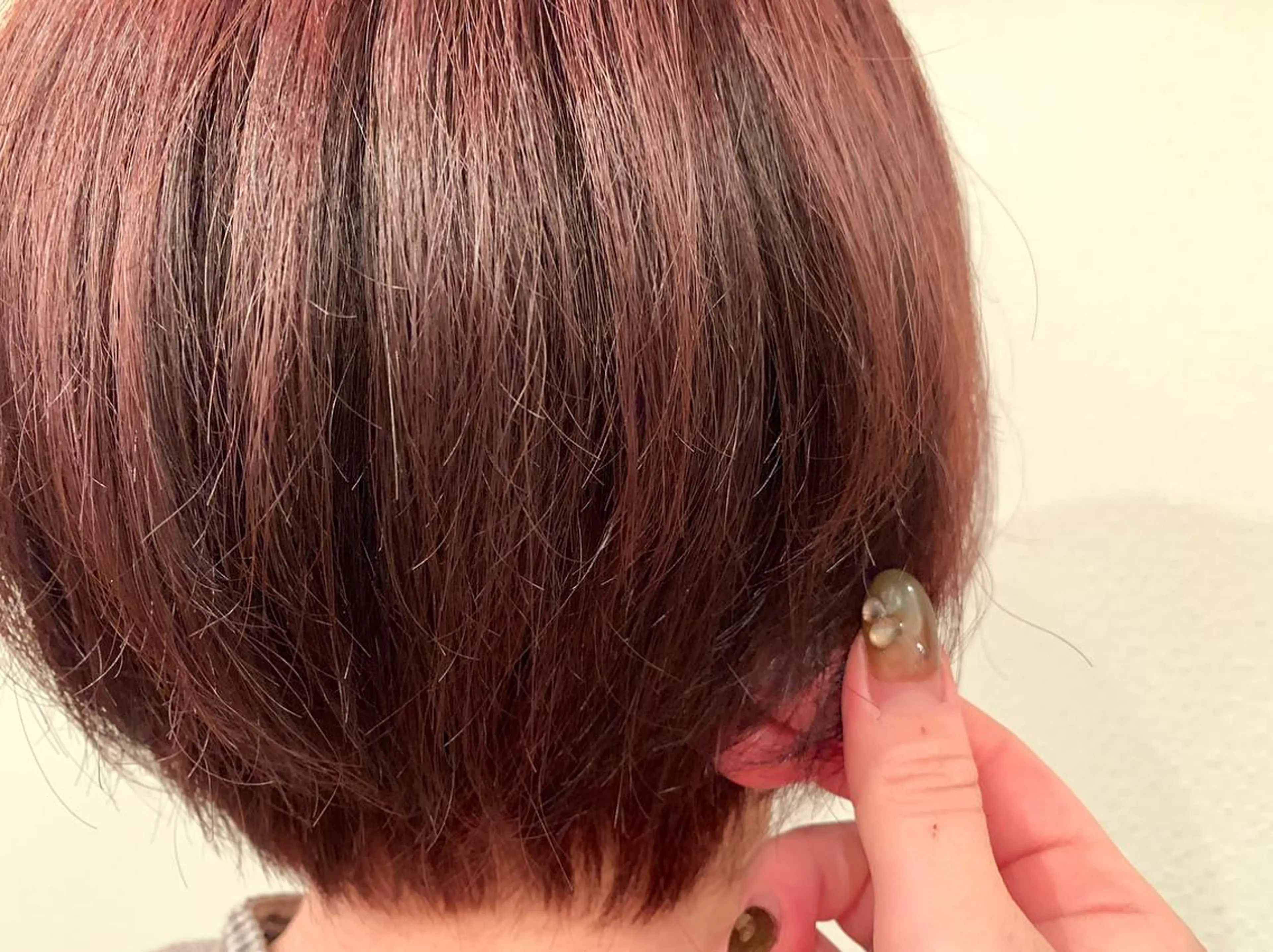 ショート カラー ヘアカラー あべ ゆうかのヘアスタイル