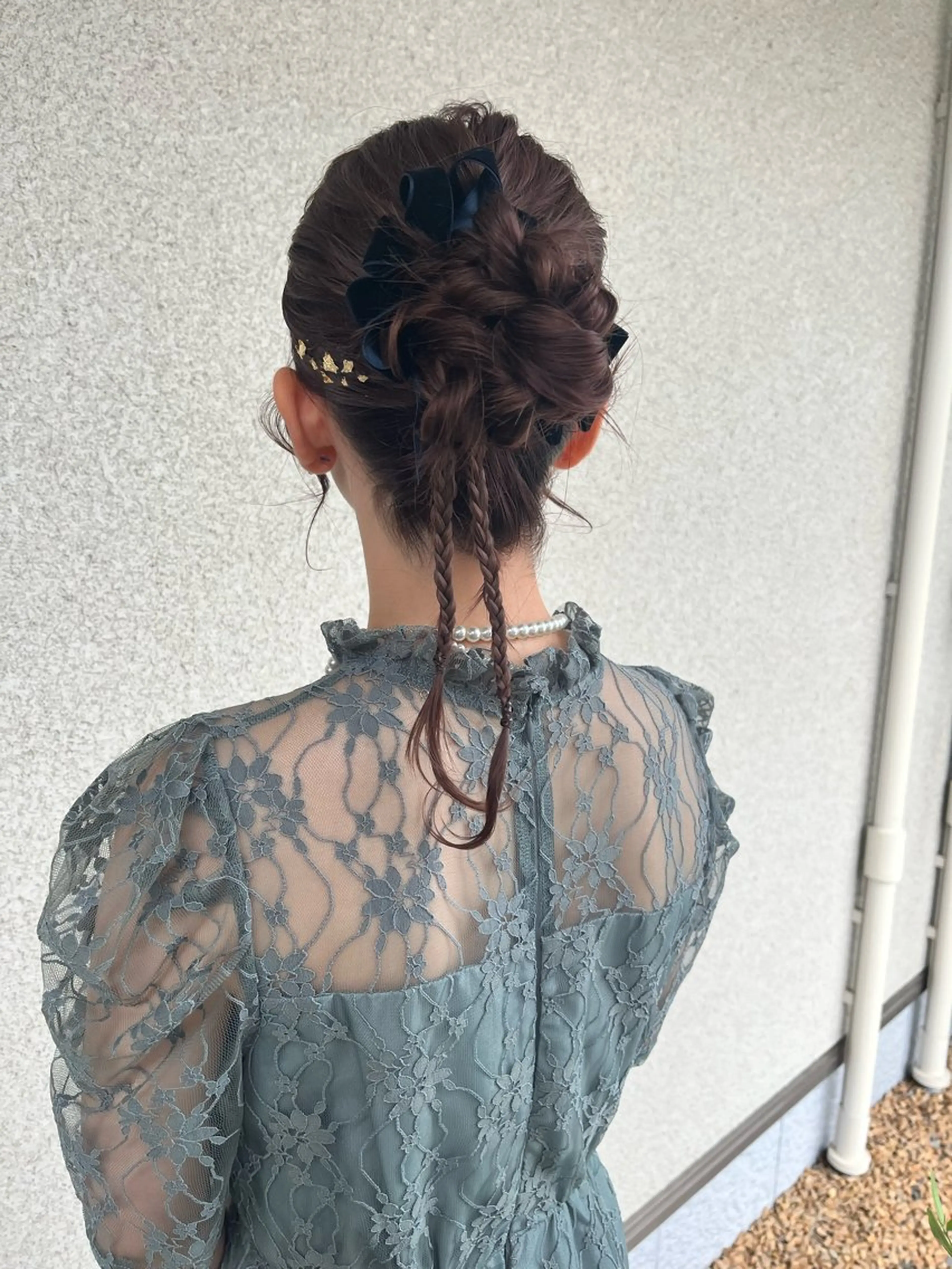 ヘアアレンジ ヘアセット 松本 茜のヘアスタイル