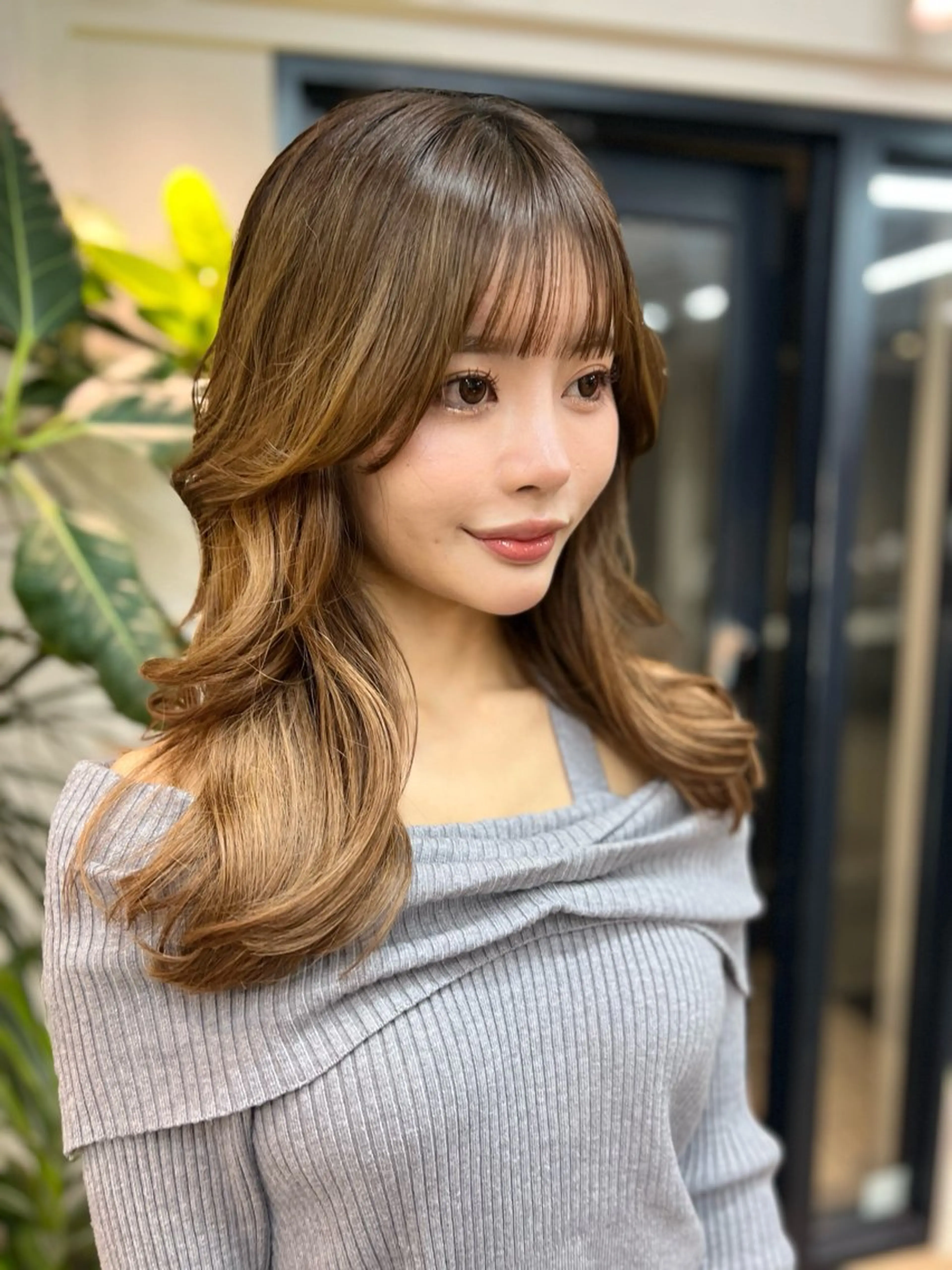 ロング 山中 欧輔のヘアスタイル