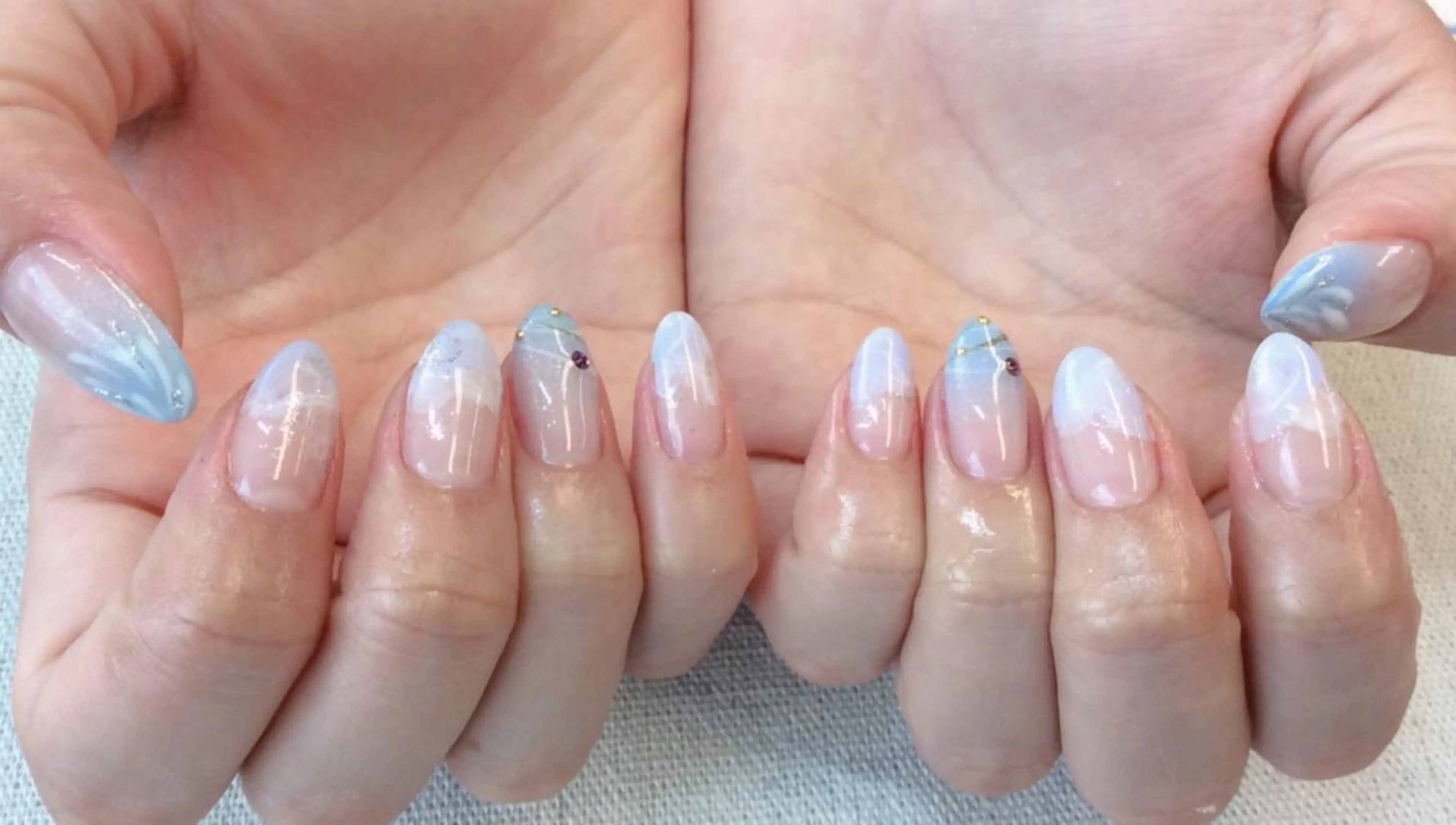 ネイル 持ち込み 新橋 ルキナ スタッフのネイルデザイン