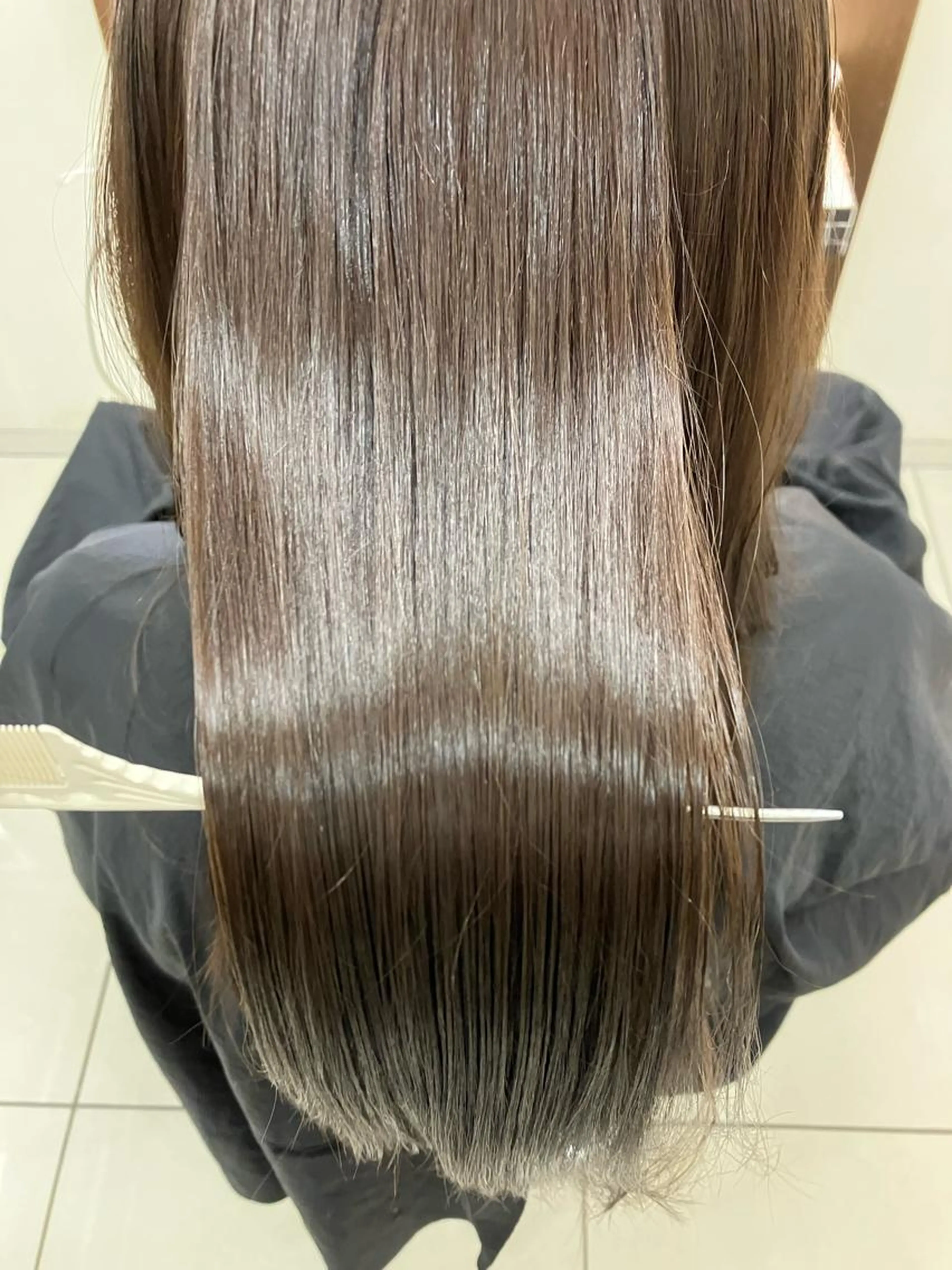 前髪顔周りナチュラル矯正＋前髪カットの写真