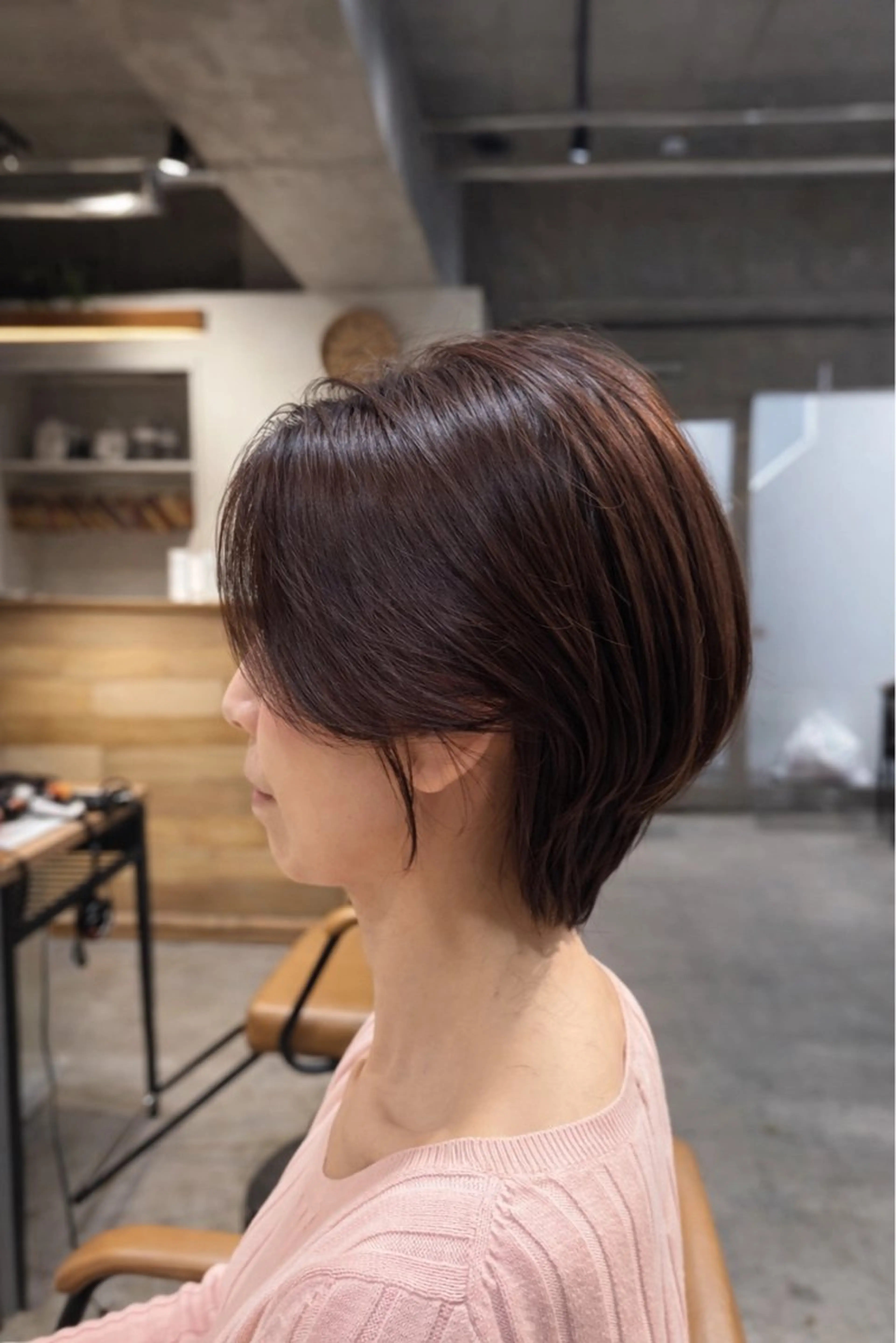 ショート La Bonheur hair parfait所属・谷本虎太郎 レイヤー🌈ボブのヘアスタイル