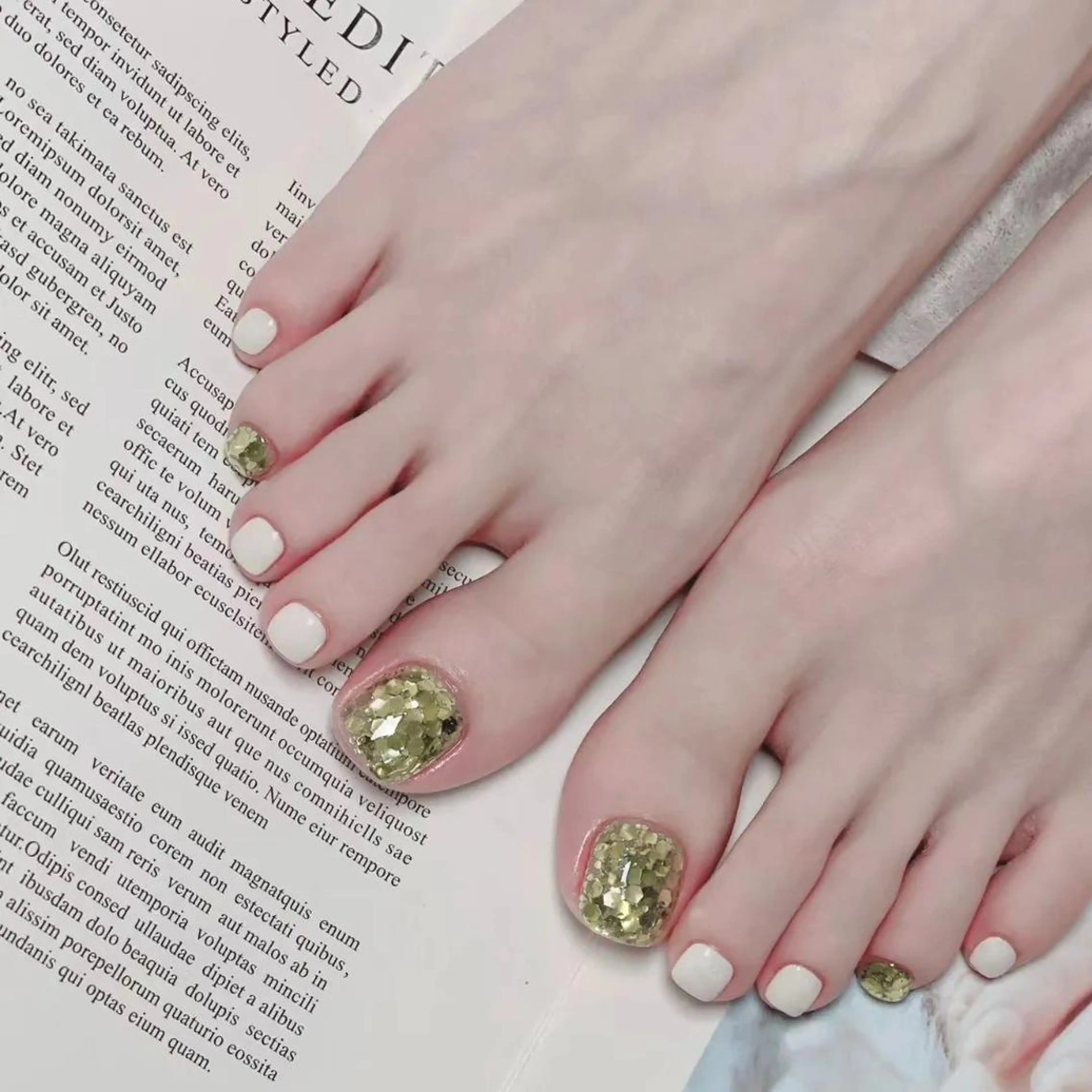 ネイル フットネイル ネイルサロン ルミア Lumia 店長のネイルデザイン