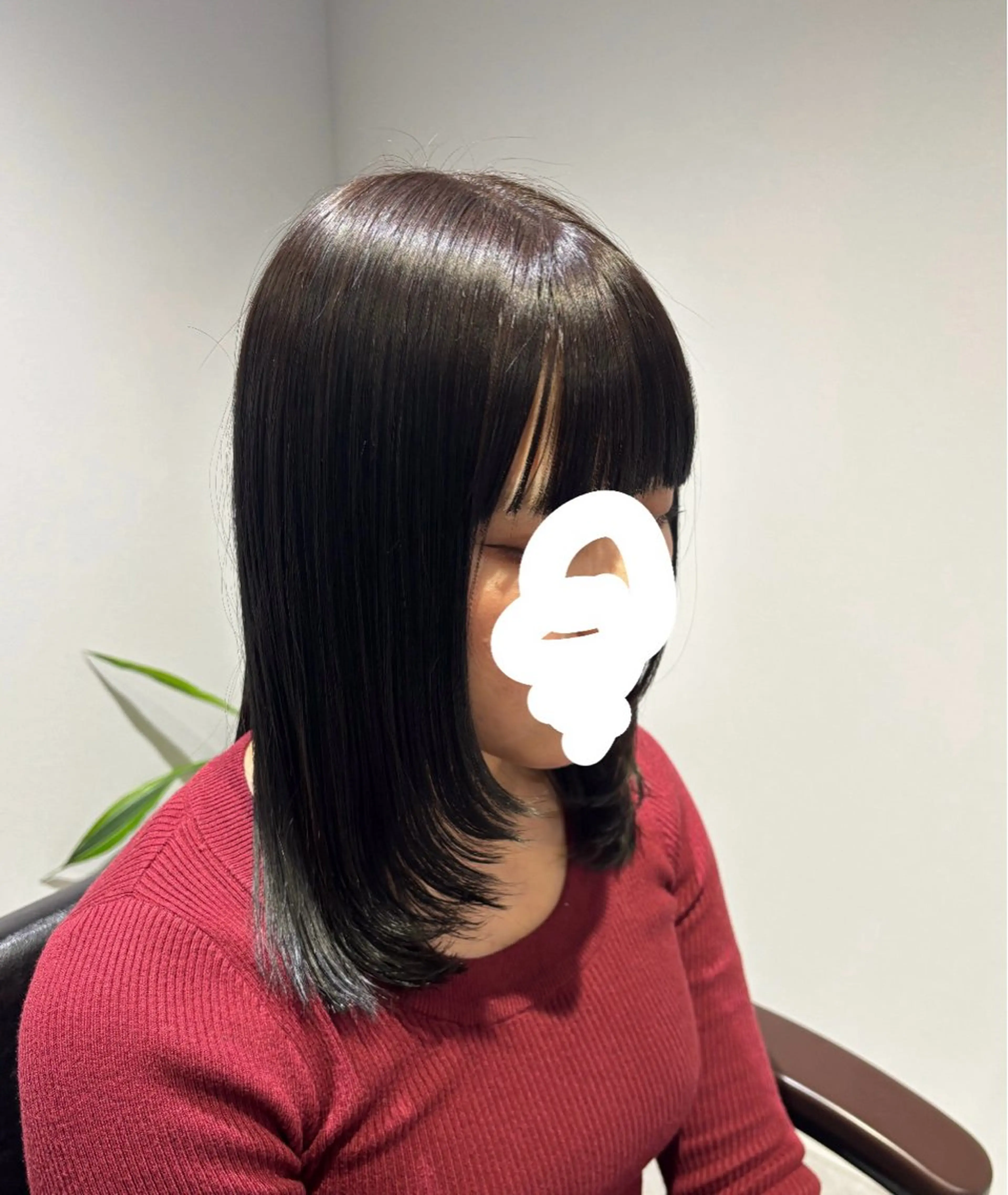 セミロング レイヤーカット YURINO /ボブ ベージュ/ハイトーンのヘアスタイル