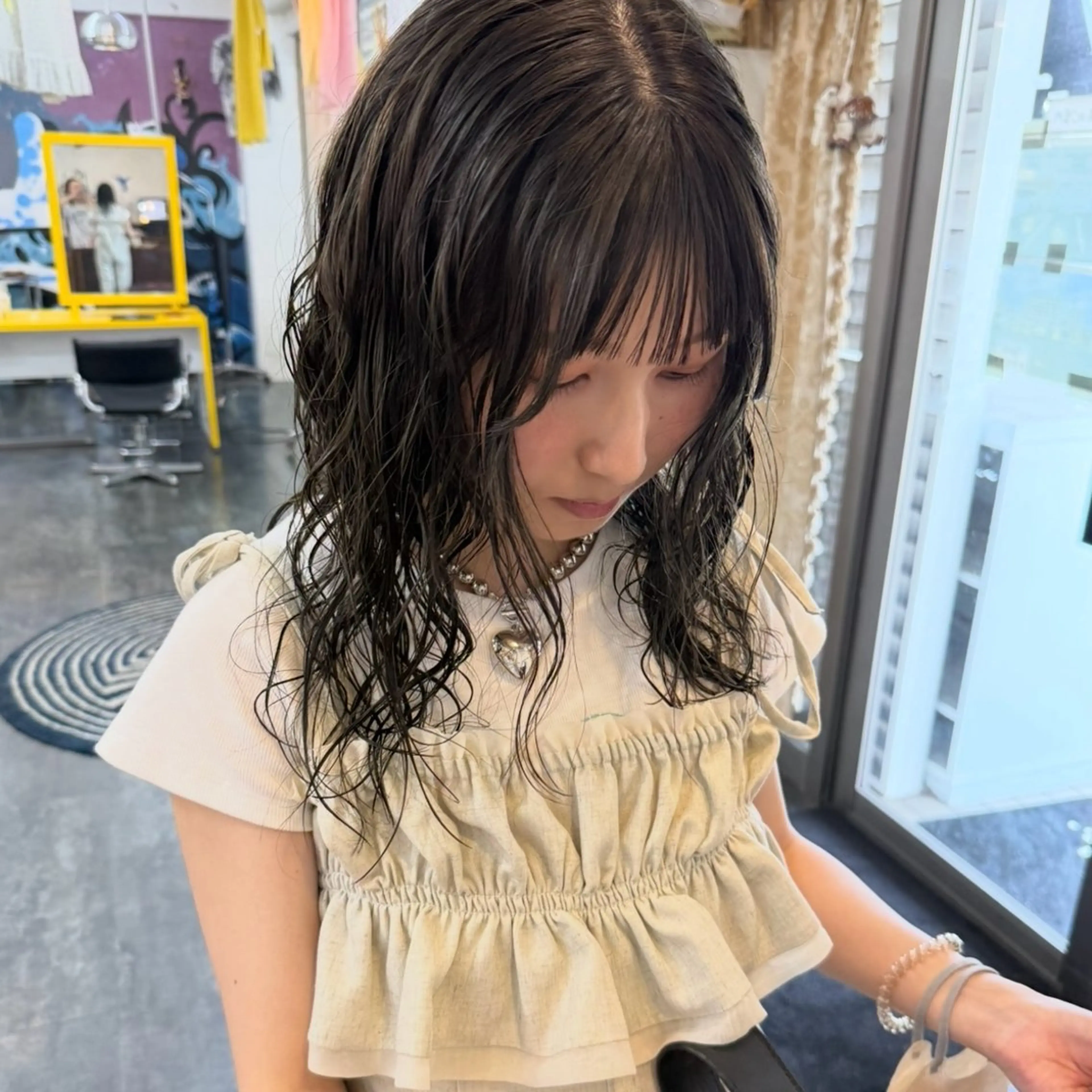 ロング パーマ カット パーマ －LOMARLIE－ YUKIのヘアスタイル