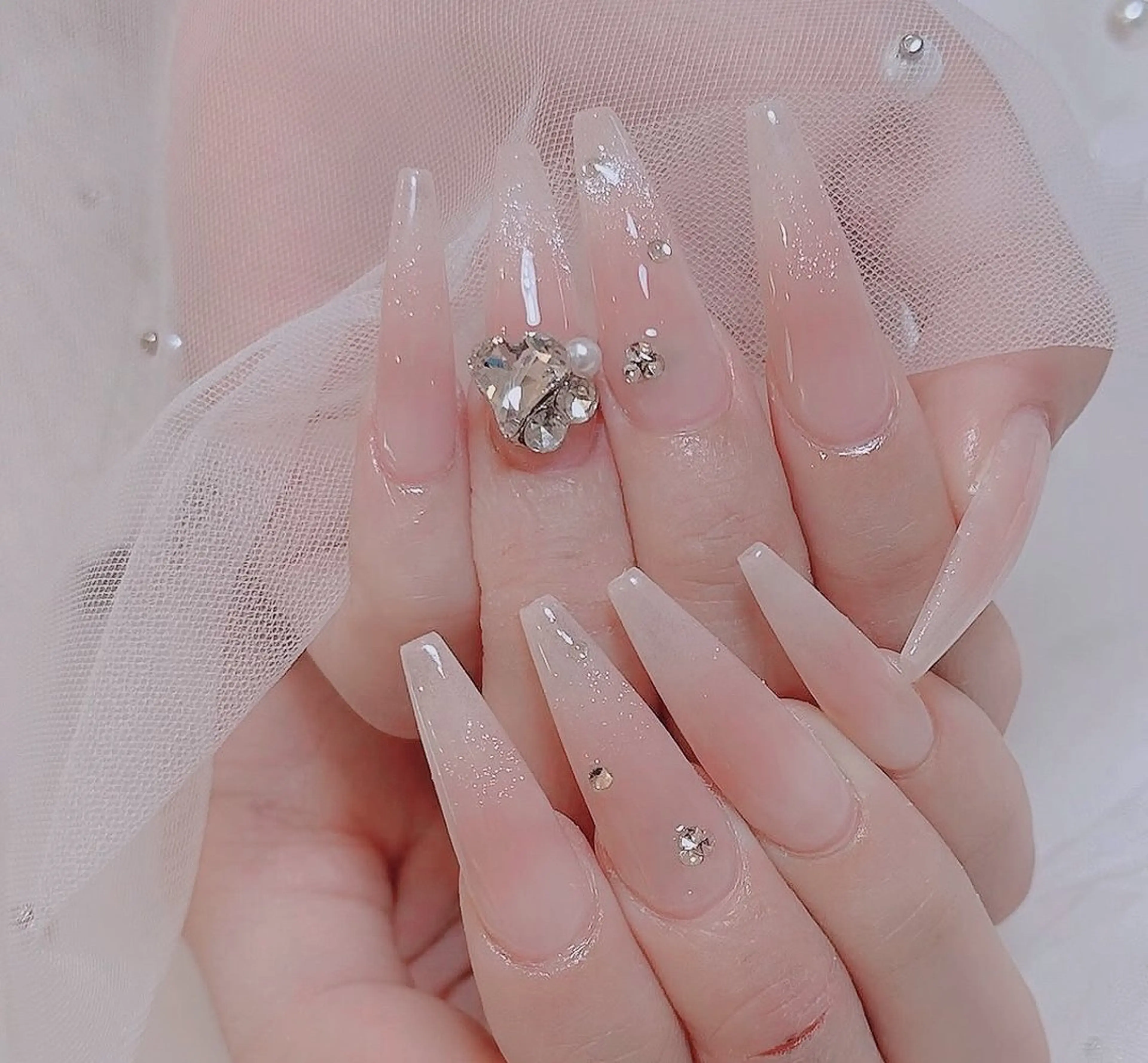 ネイル フレンチネイル ジェルネイル ハロウィン キラキラネイル 韓国ネイル H.baby Nail Salonのネイルデザイン