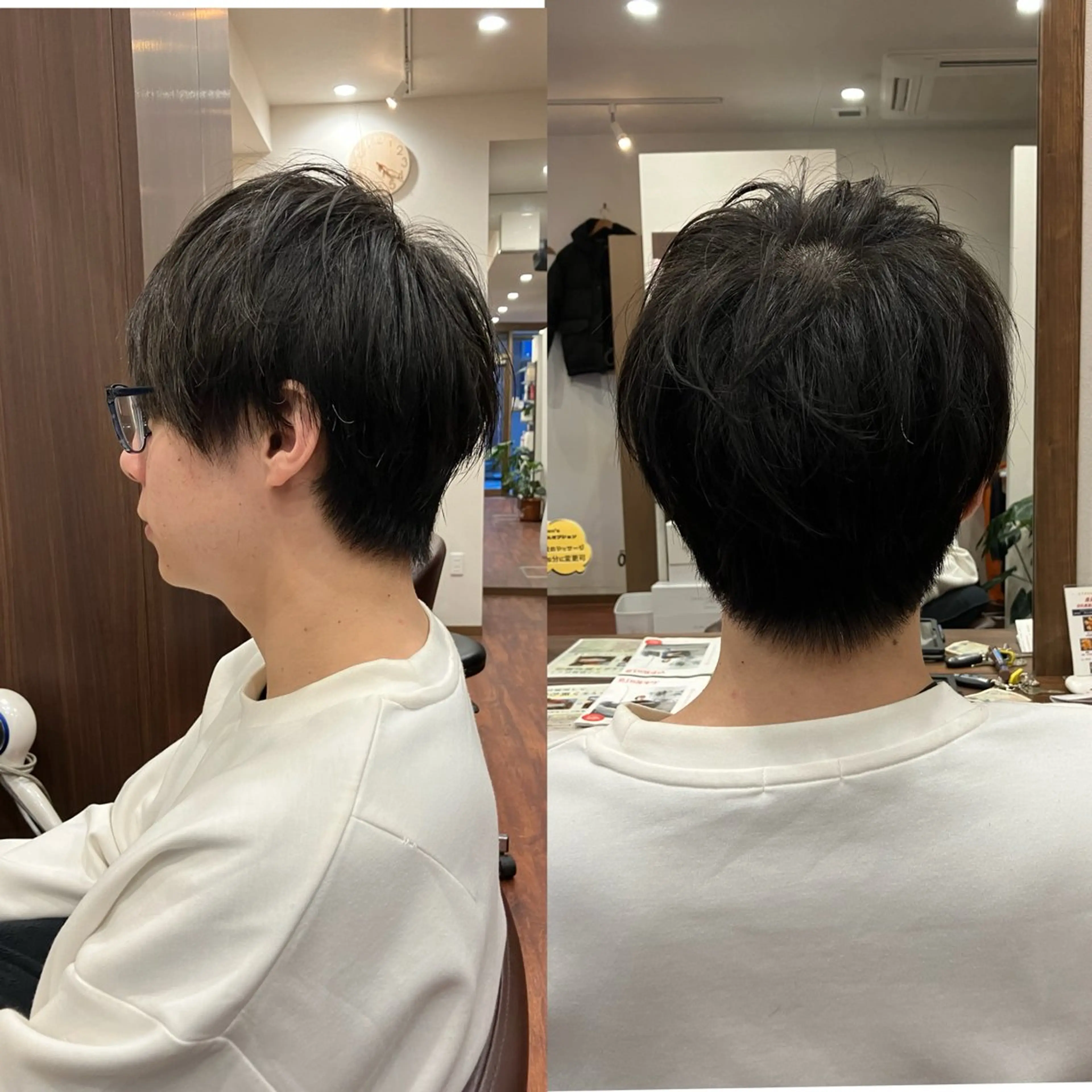 ショート メンズ マッシュ Lien's teraのヘアスタイル