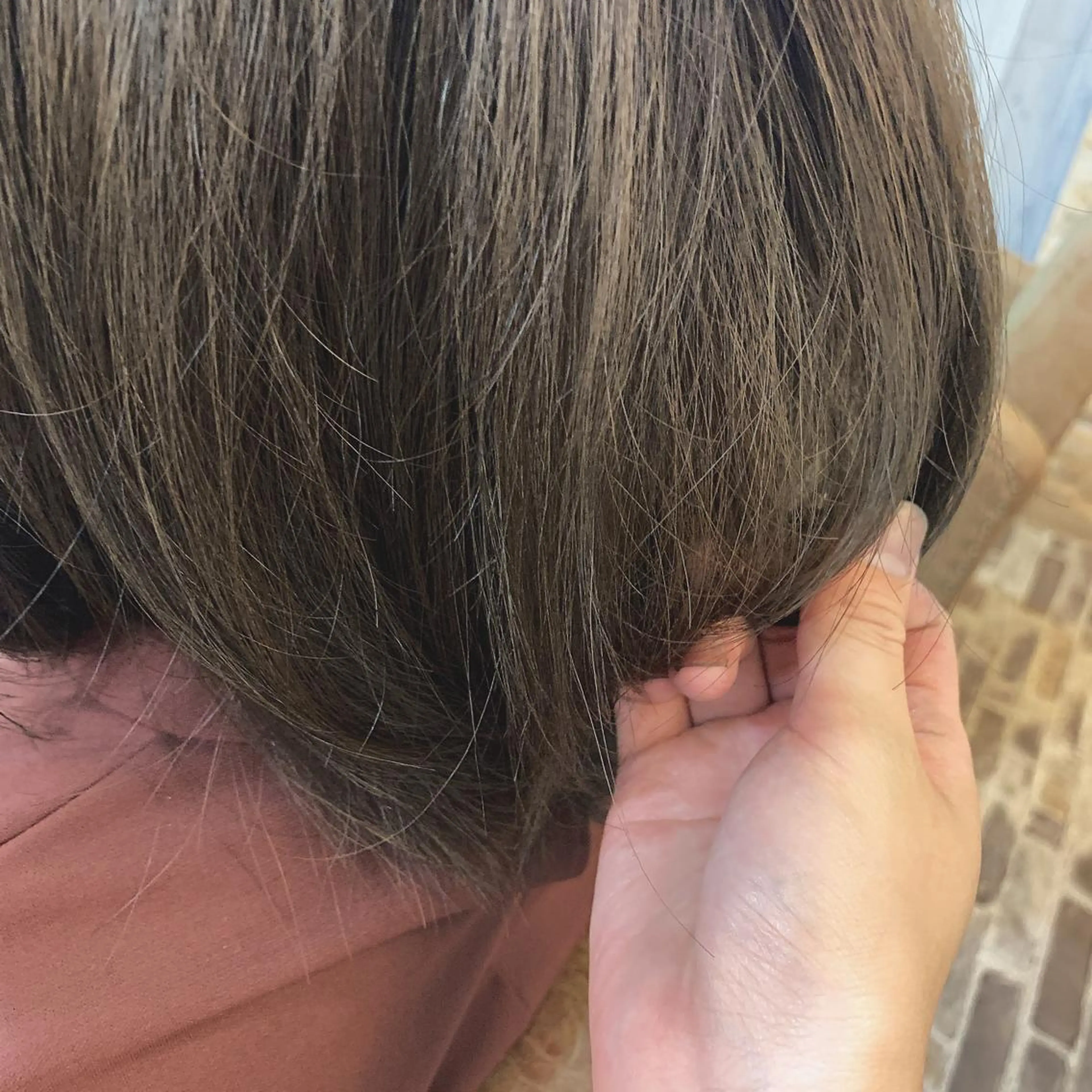 ミディアム 🌷L'oeuf 【ﾙﾌ】ホシカワ🌷のヘアスタイル