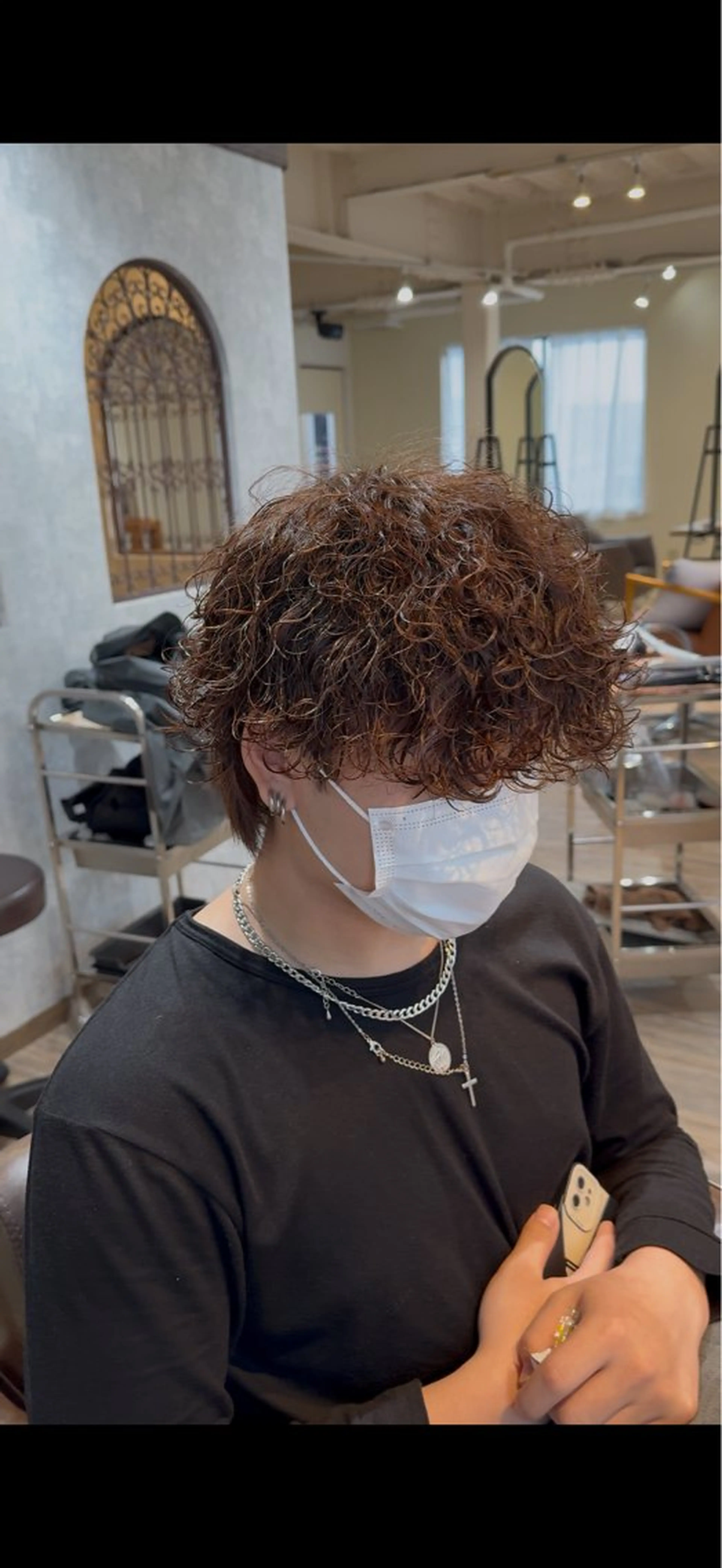メンズ 波巻きパーマ カット パーマ 〚Lyajitto〛 💗Soraのヘアスタイル