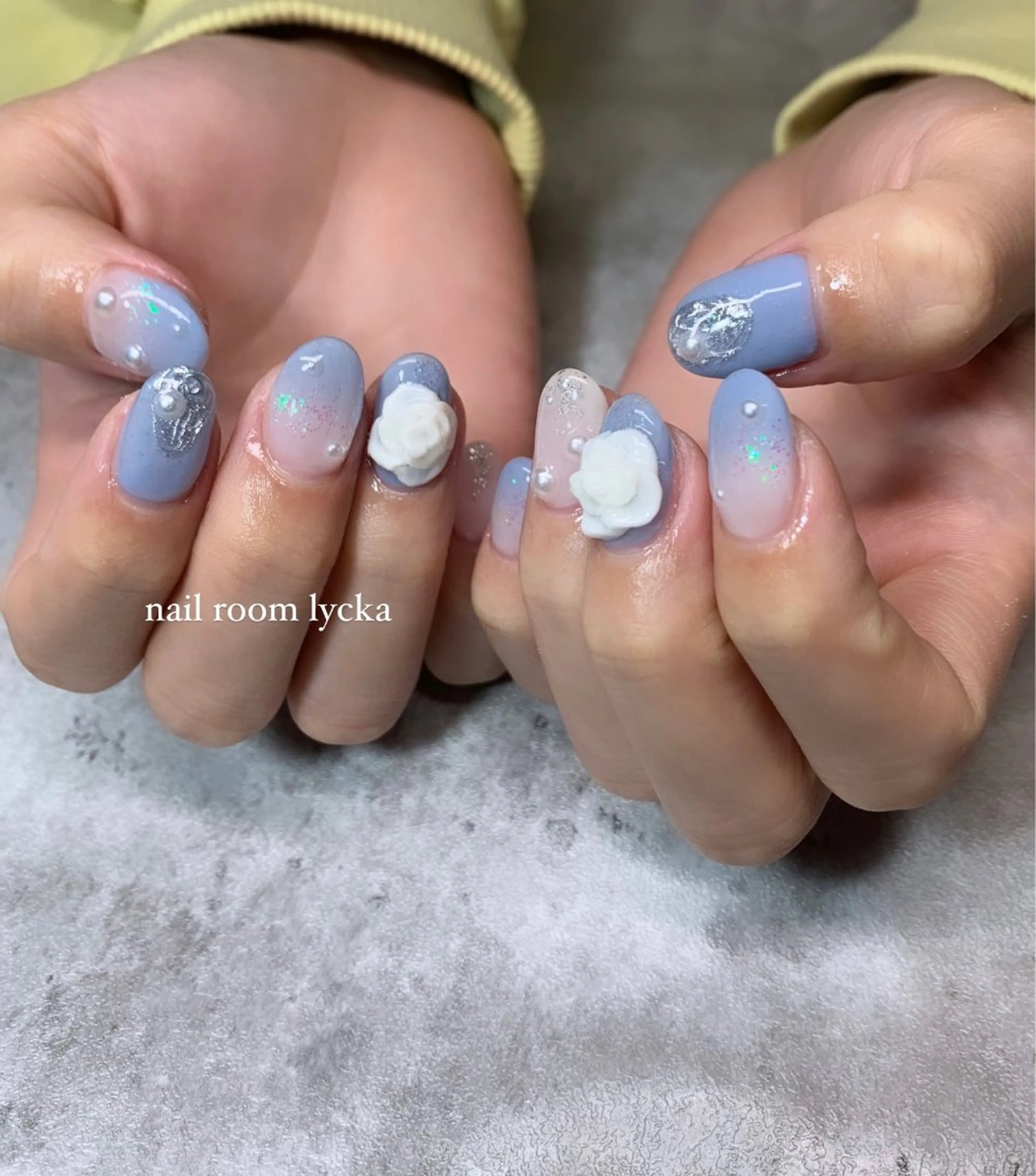 ネイル ﾈｲﾙﾙｰﾑﾘｯｶ 𝐦𝐚𝐲𝐮のネイルデザイン