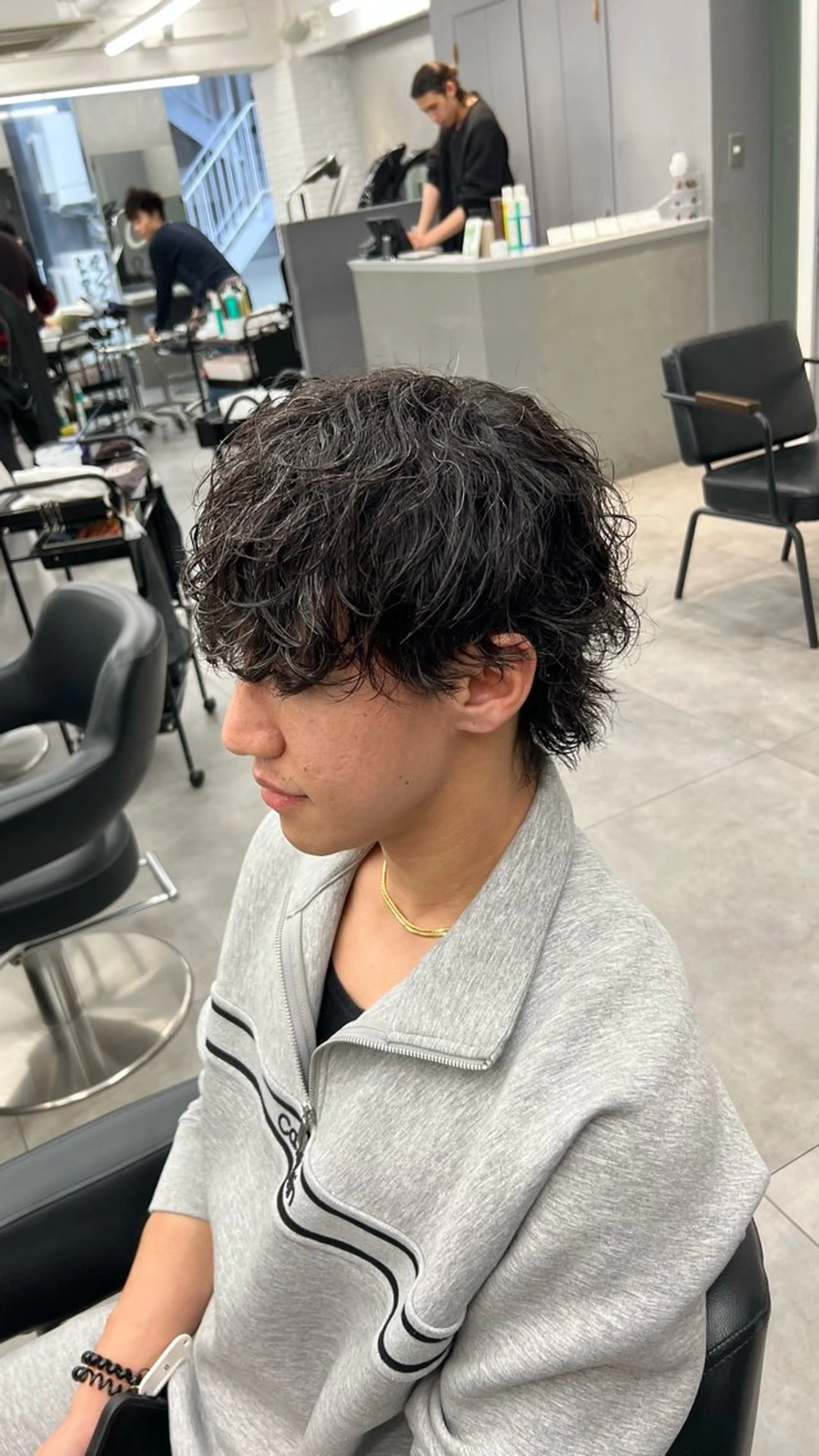 メンズ メンズウルフカット ウルフカット 【OVARL】メンズ 特化/さかしょーのヘアスタイル