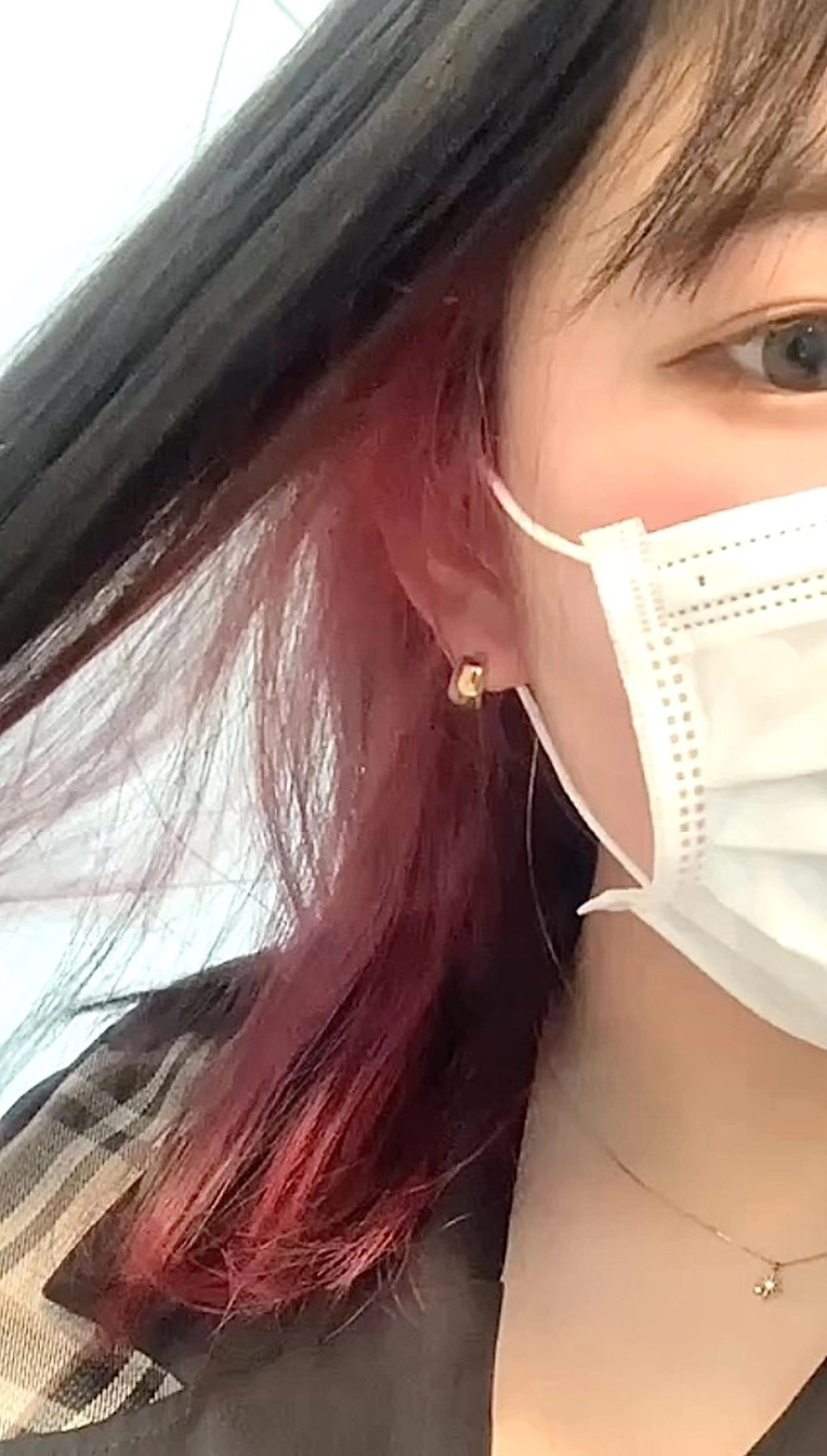 カラー インナーカラー ピンクカラー LOARK博多  Kiharaのヘアスタイル