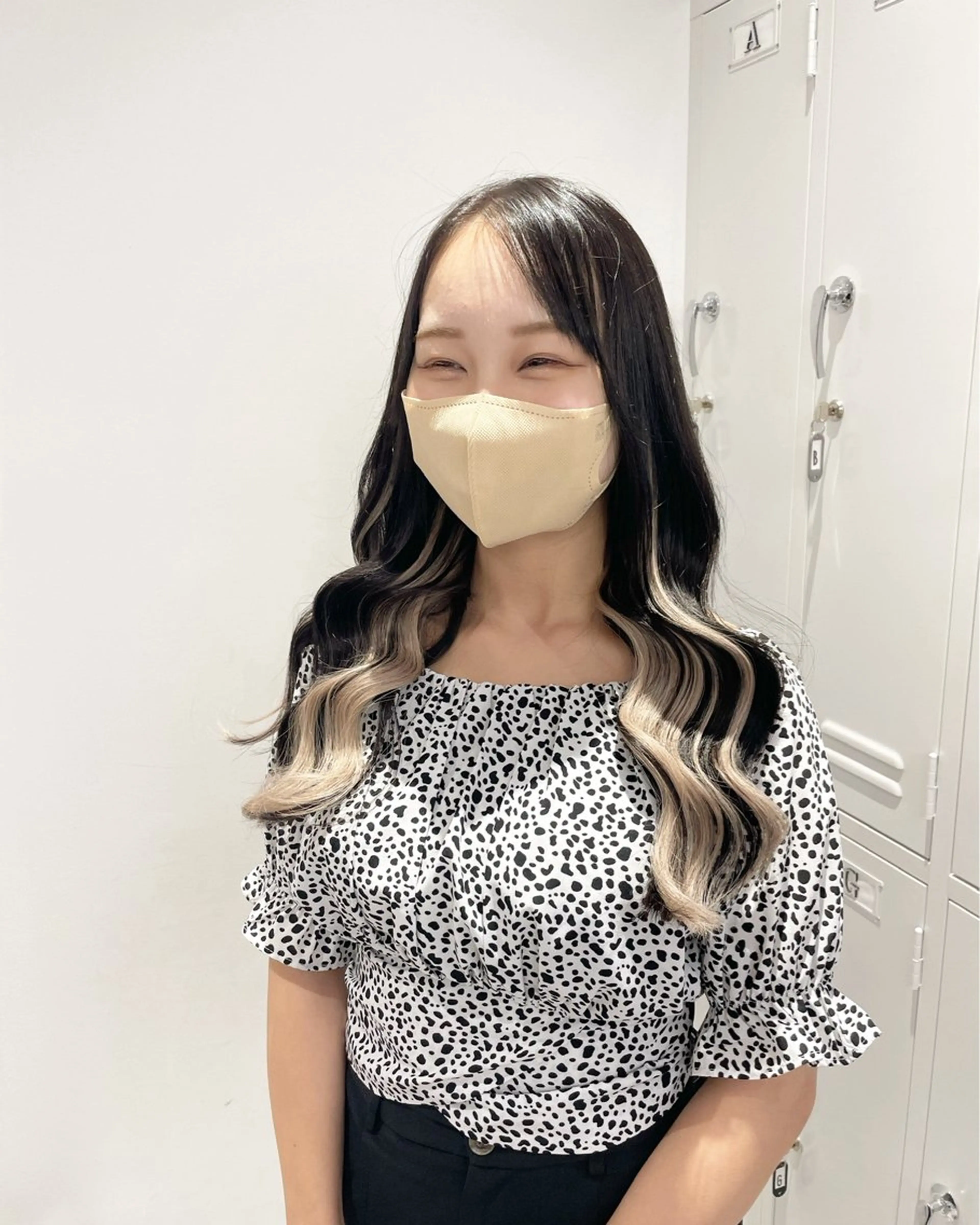 ロング カラー シールエクステ バレイヤージュ ブリーチ ケアブリーチ ダブルカラー ヘアカラー エクステ loa所属・🔗透明感カラー🔗 エクステ✂️はるちかのヘアスタイル