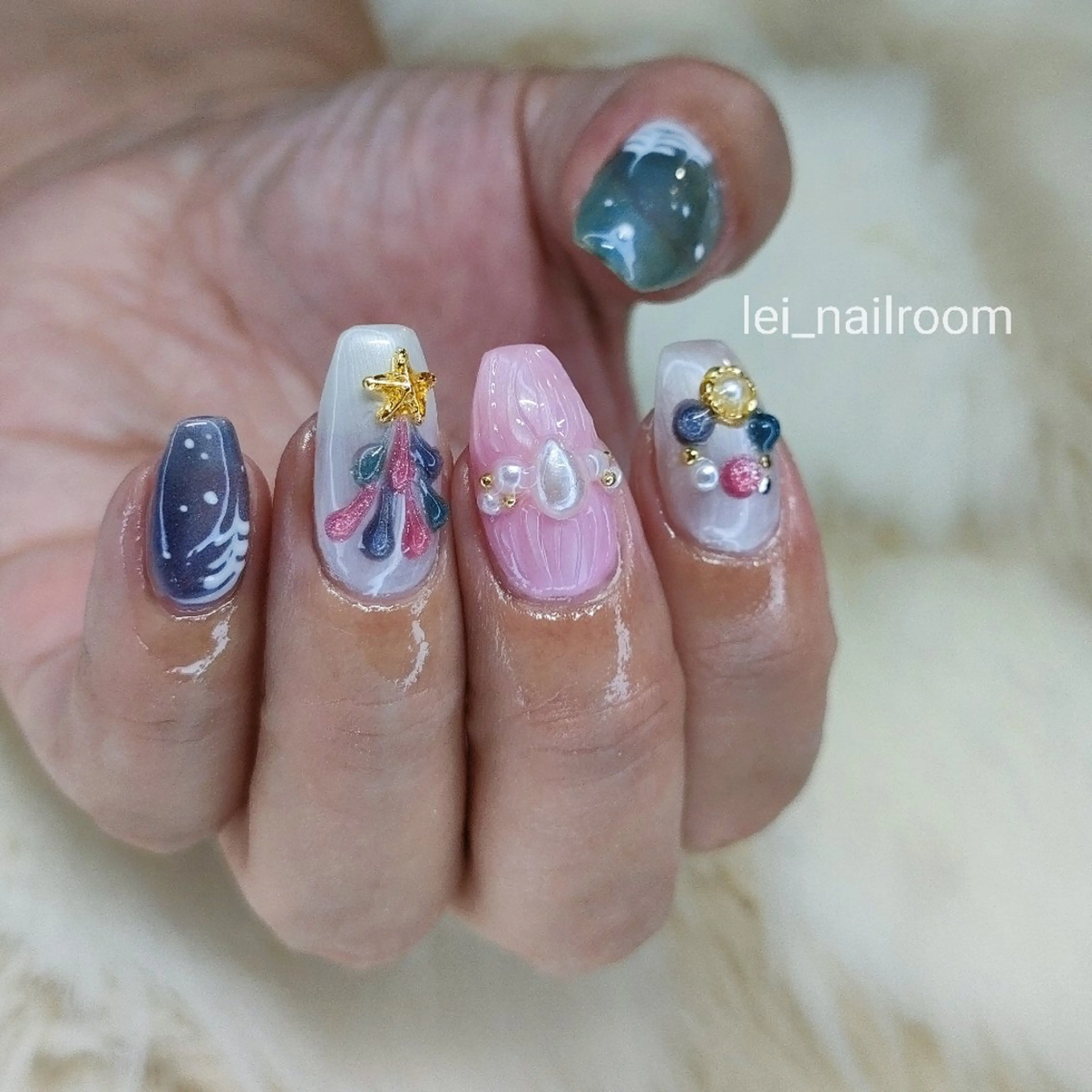 ネイル lei🌼 nailroomのネイルデザイン