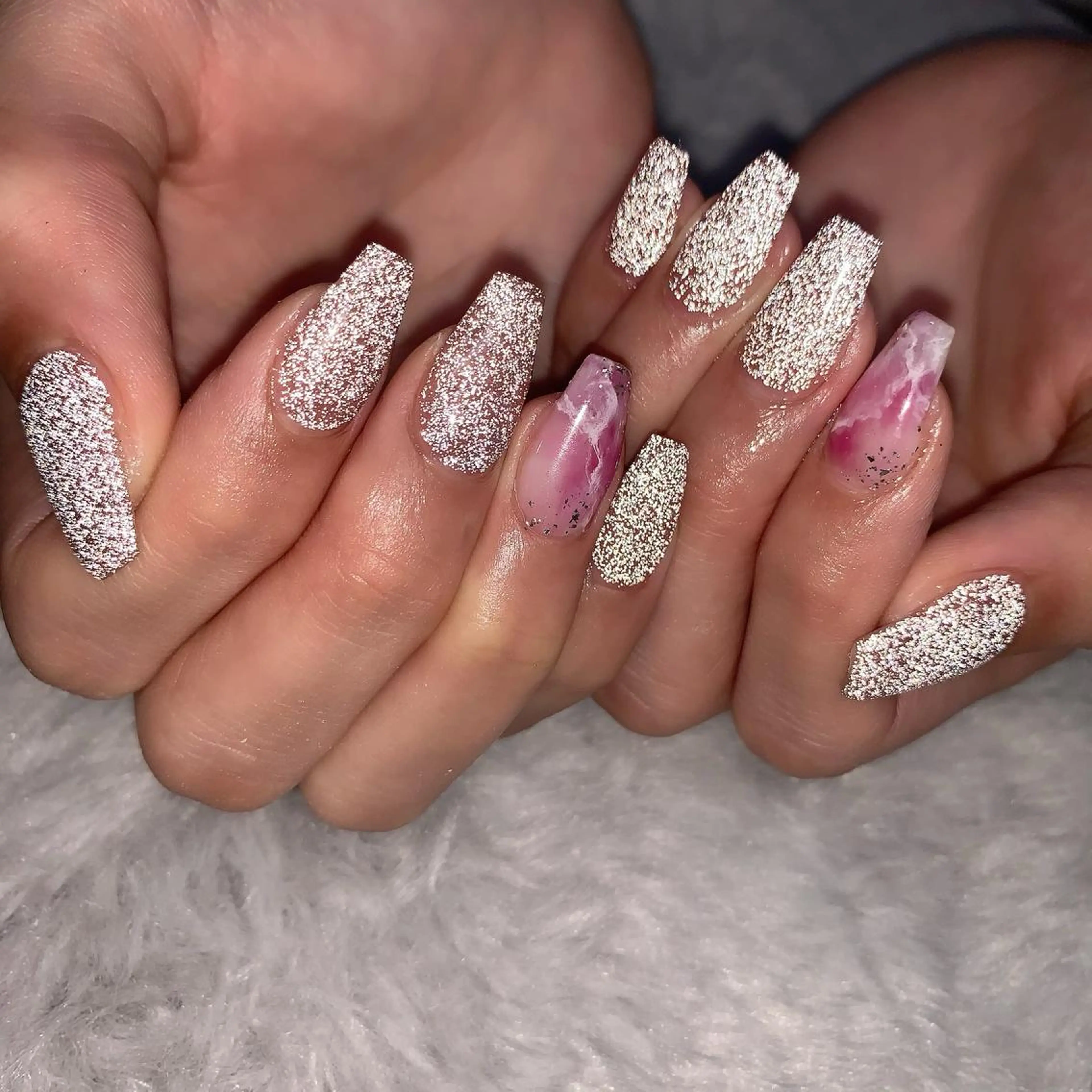 フラッシュネイルワンカラーコース💅の写真