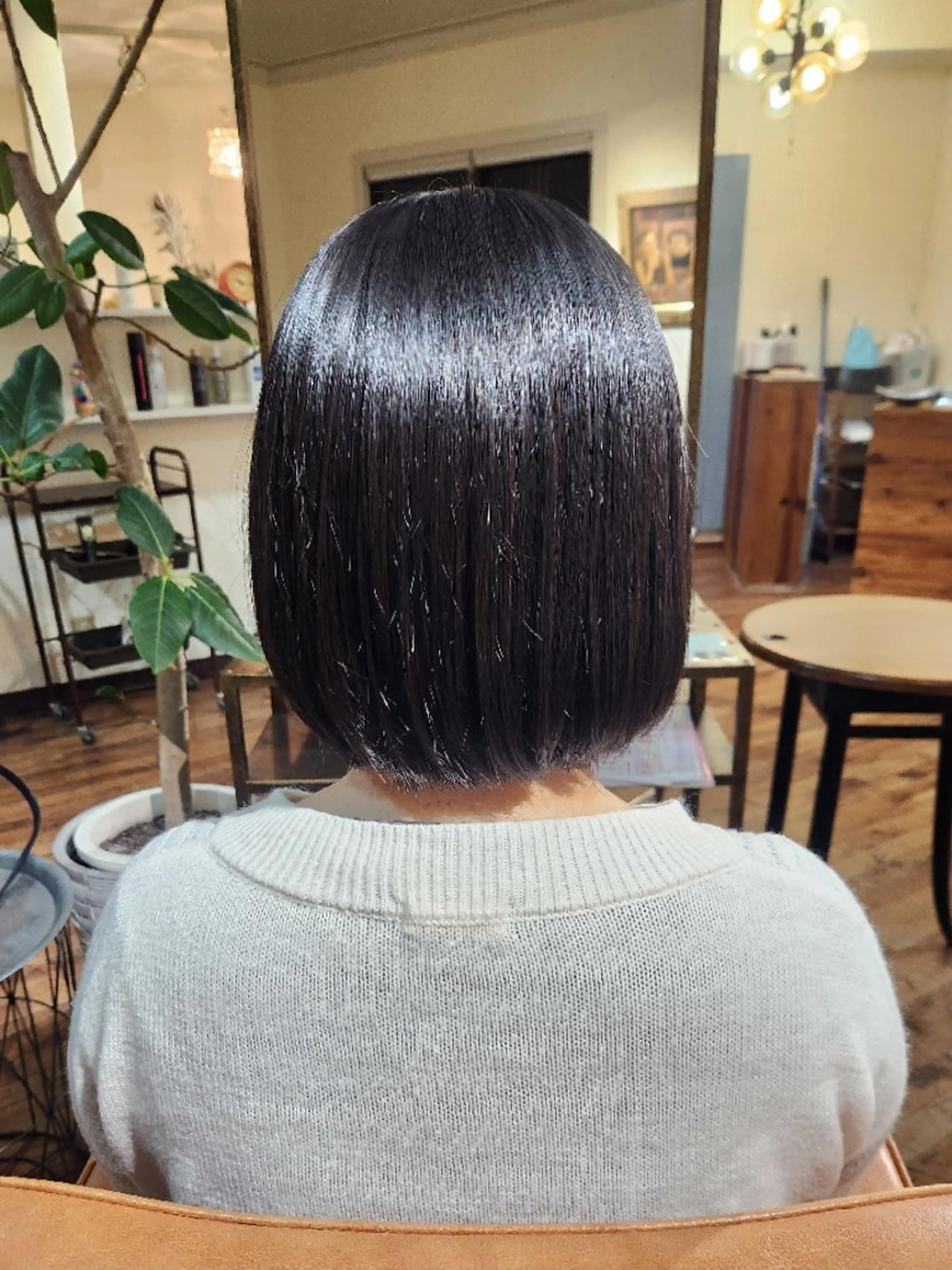 ショート 縮毛矯正 縮毛矯正 トリートメント 近藤 那果のヘアスタイル