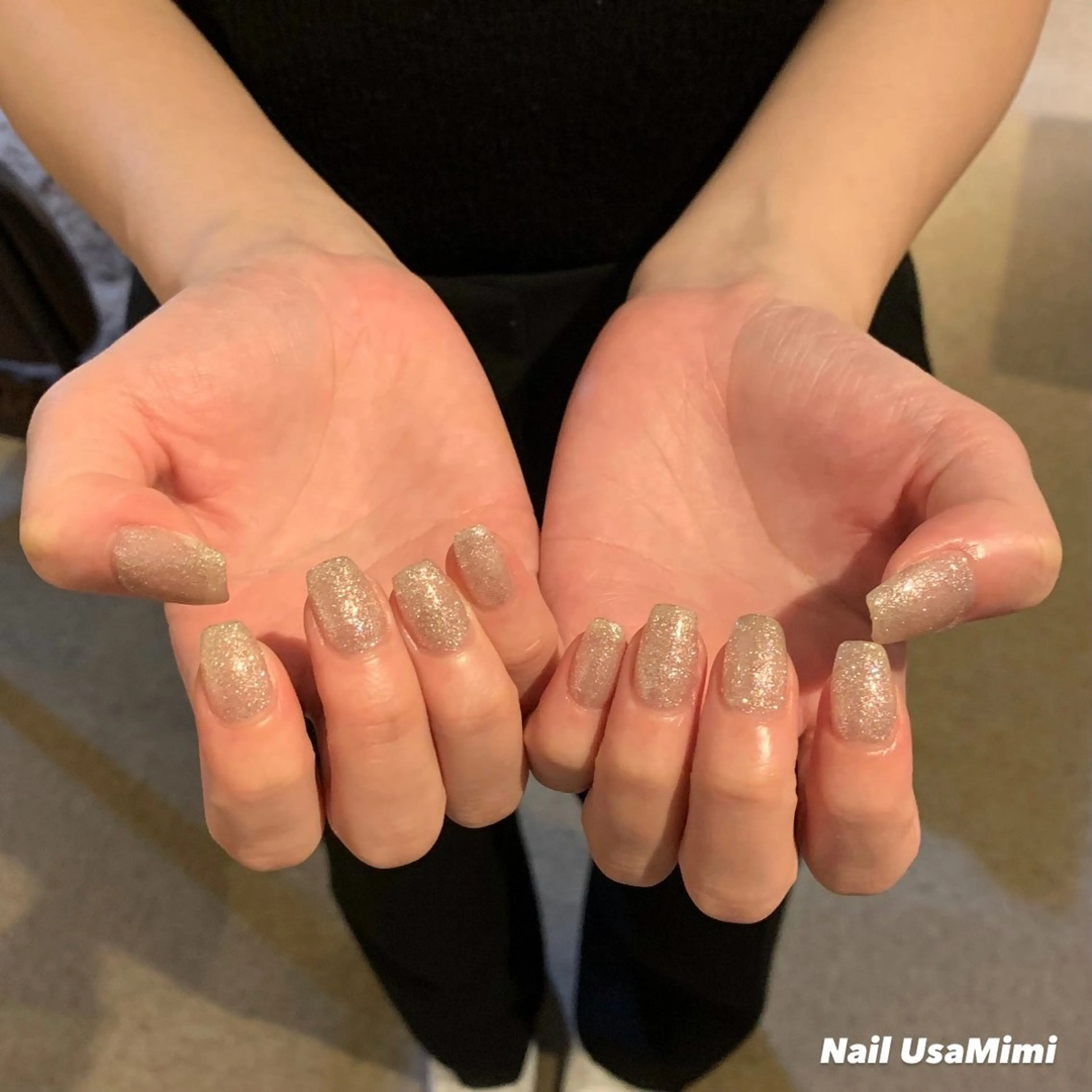 ネイル ジェルネイル キラキラネイル ワンカラーネイル パラジェル シンプルネイル NAIL DOT STUDIO堺筋本町のネイルデザイン