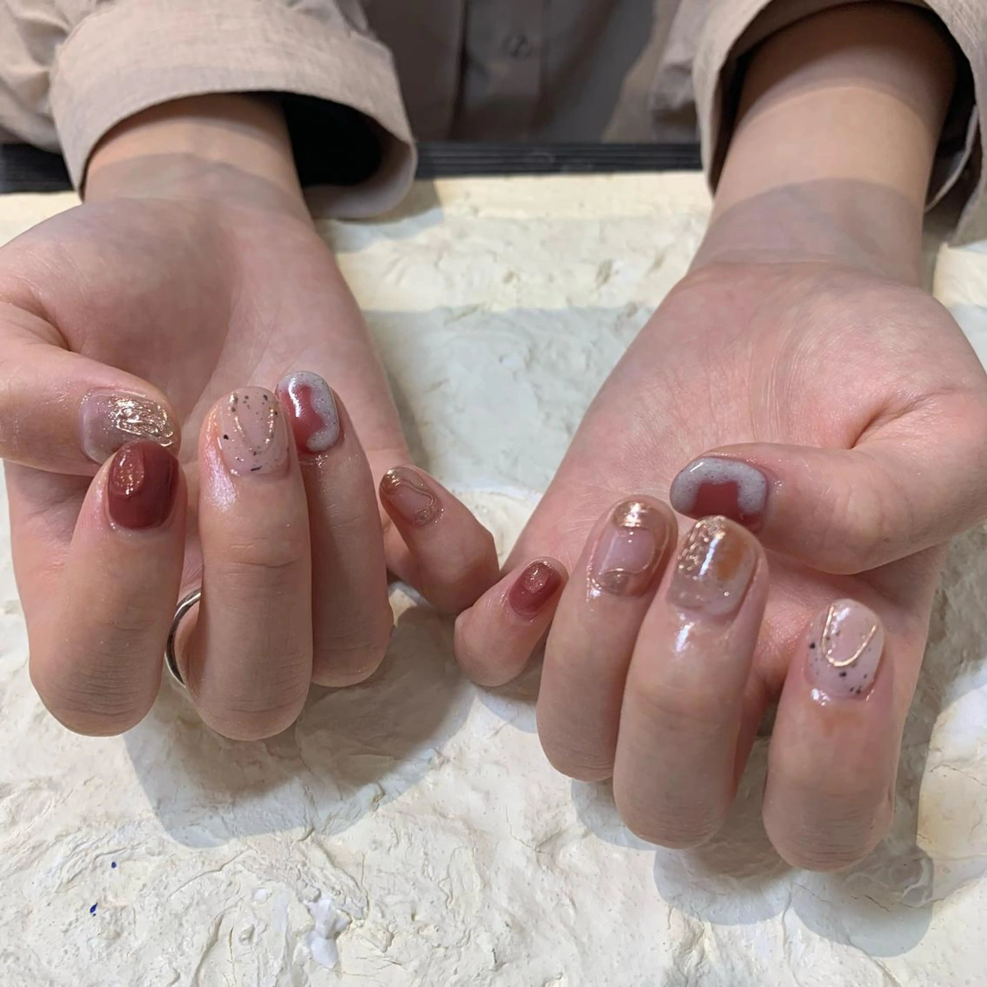 ネイル マキノ ユイのネイルデザイン