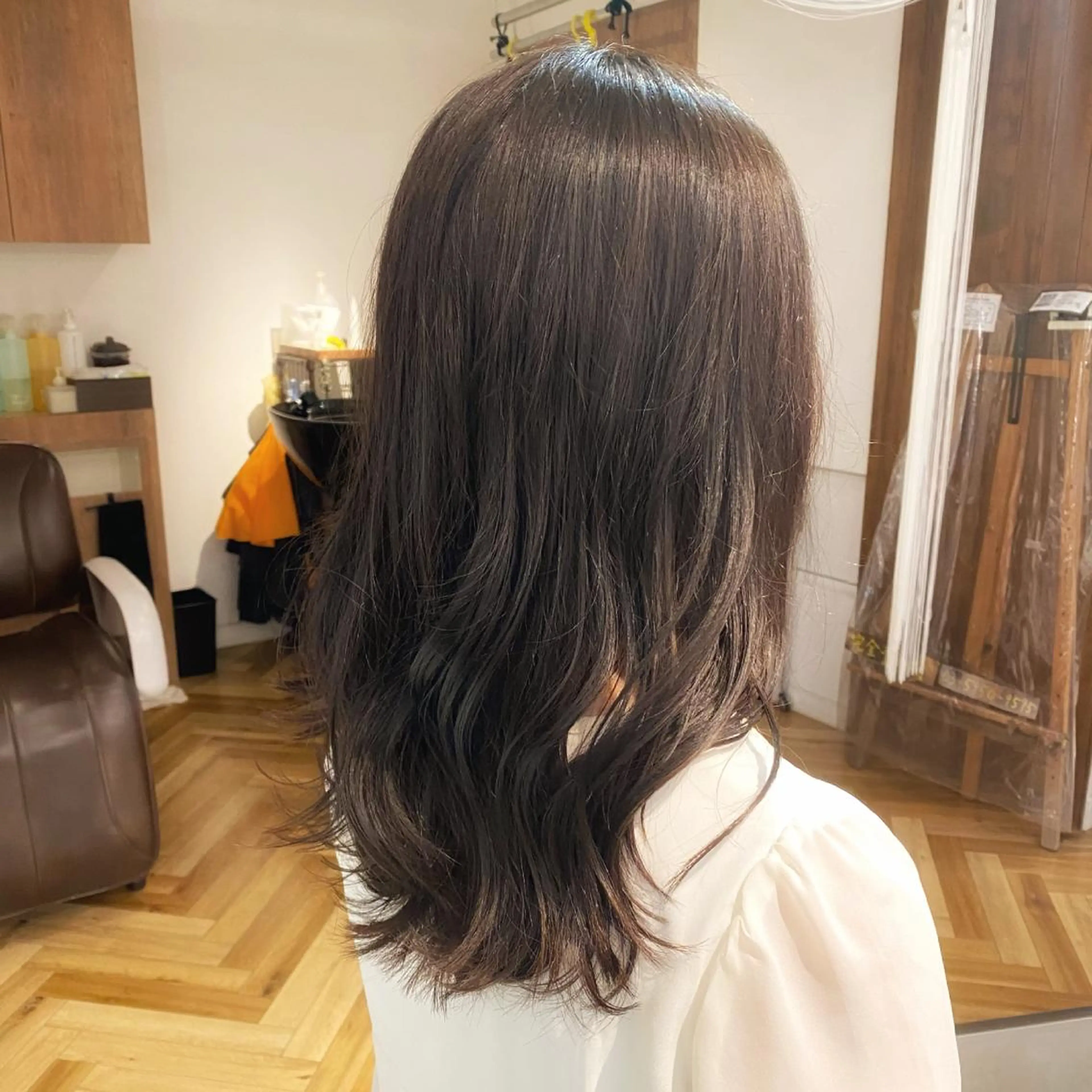 ロング ヘアアレンジ 韓国風ヘア レイヤーカット 髪質改善特化 安東駿介のヘアスタイル