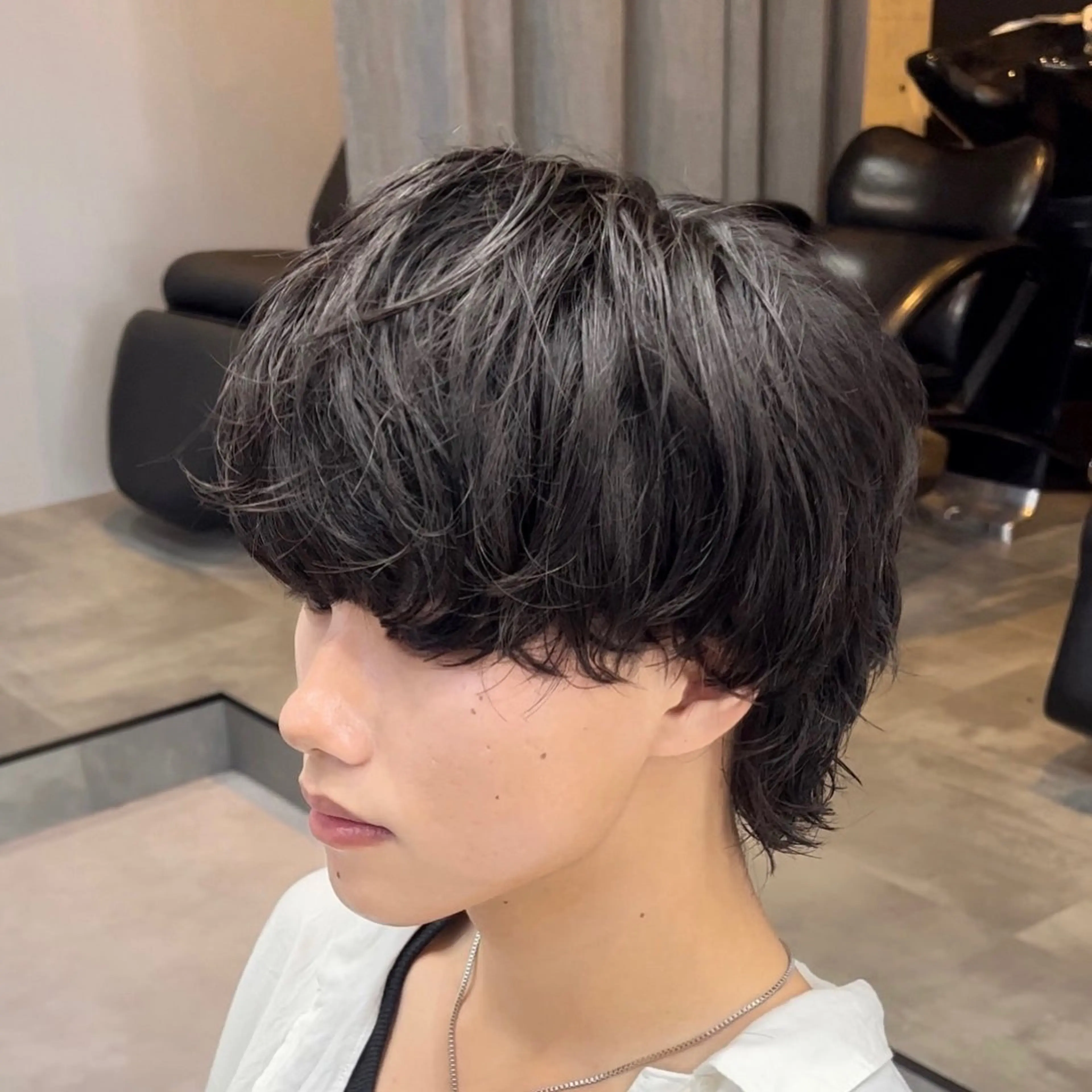 パーマ メンズ メンズパーマ ニュアンスパーマ 【メンズ特化美容師】 🐍NAO🐍のヘアスタイル