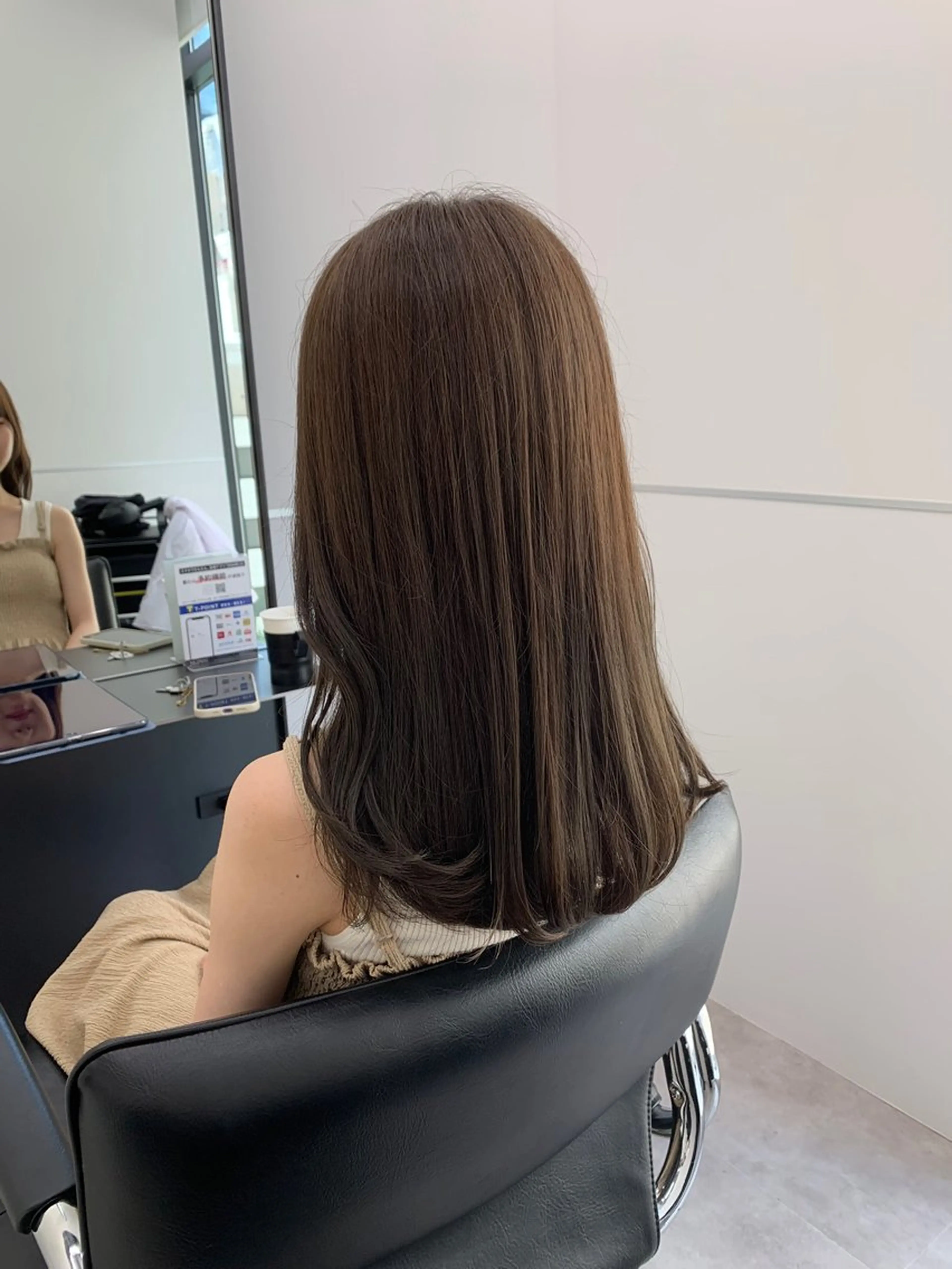 セミロング カラー 本格ヘッドスパ🌿 ×ヘア 佐藤のヘアスタイル